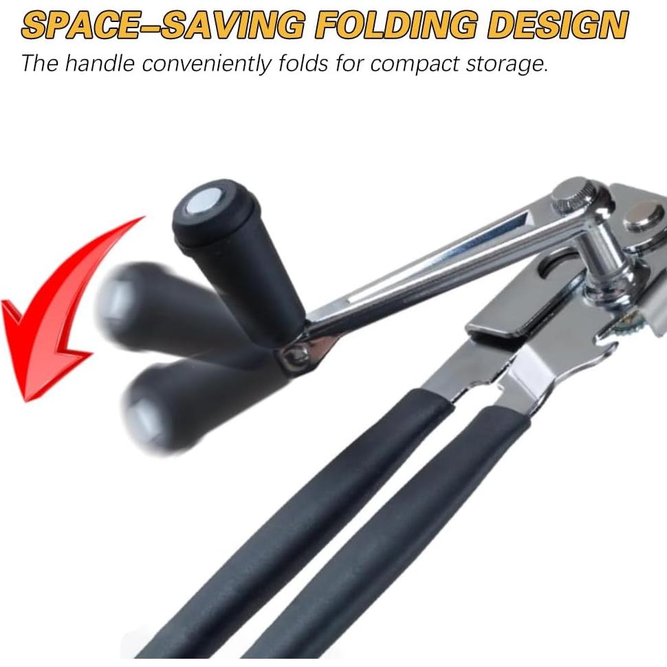 Abrelatas Manual VWMYQ de Acero Inoxidable Ergonomico 0.39kg