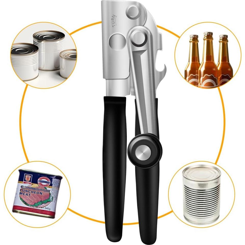 Abrelatas Manual VWMYQ de Acero Inoxidable Ergonomico 0.39kg