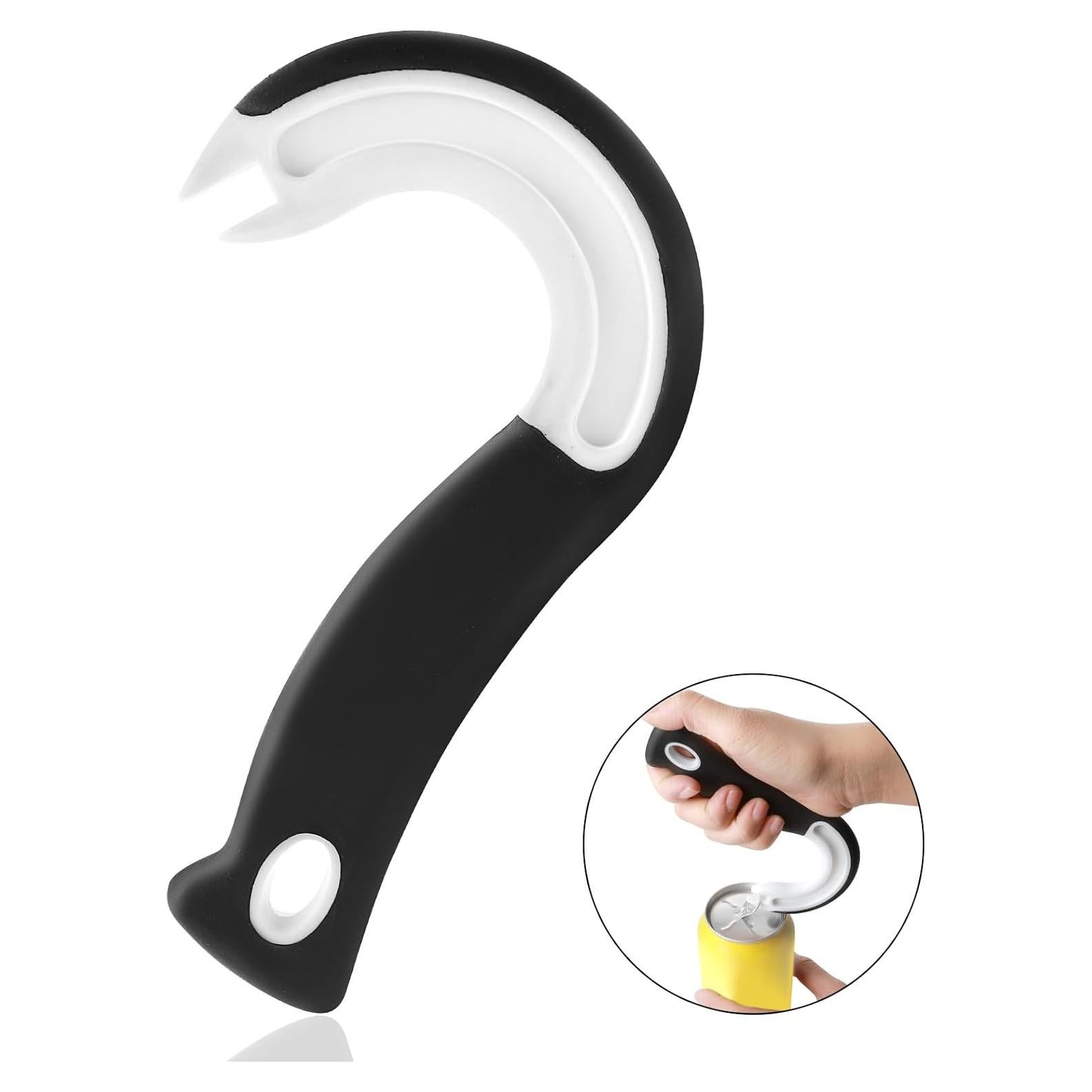 Abre Latas de Anilla Ouligay Manual 8.71x15.29cm Negro