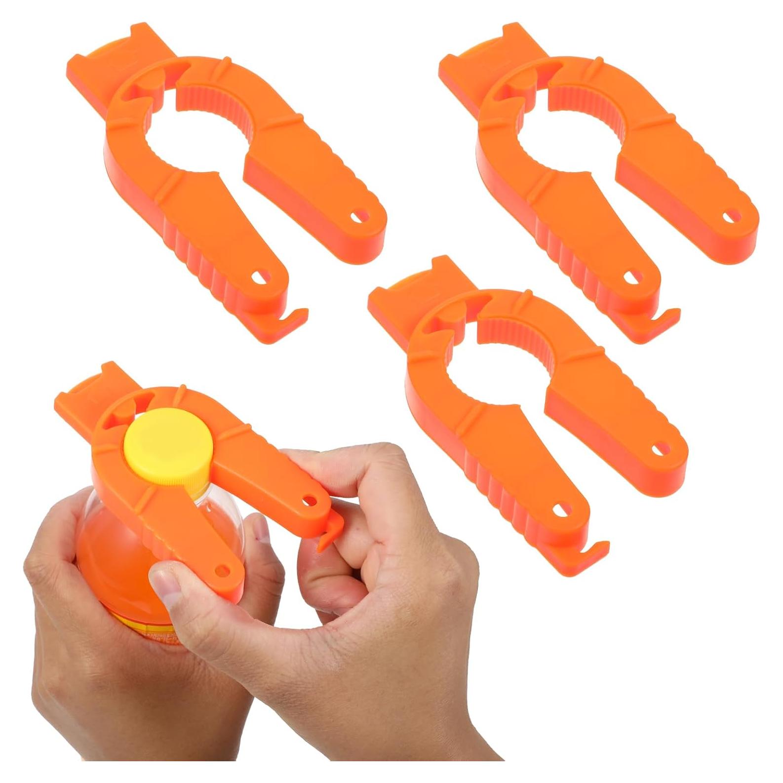 Juego de 3 Abridores de Botellas Tucnoeu Naranja 3 en 1
