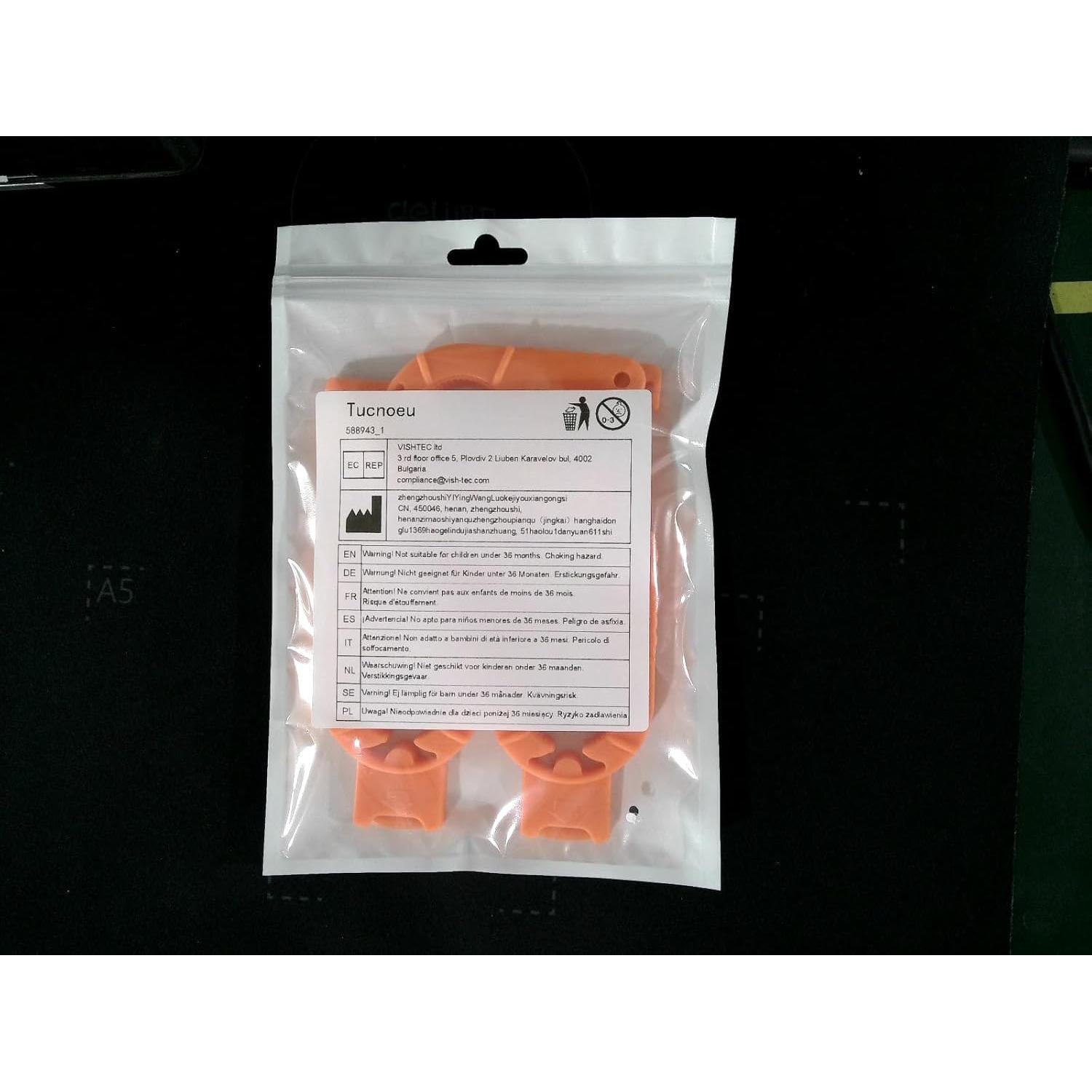 Juego de 3 Abridores de Botellas Tucnoeu Naranja 3 en 1