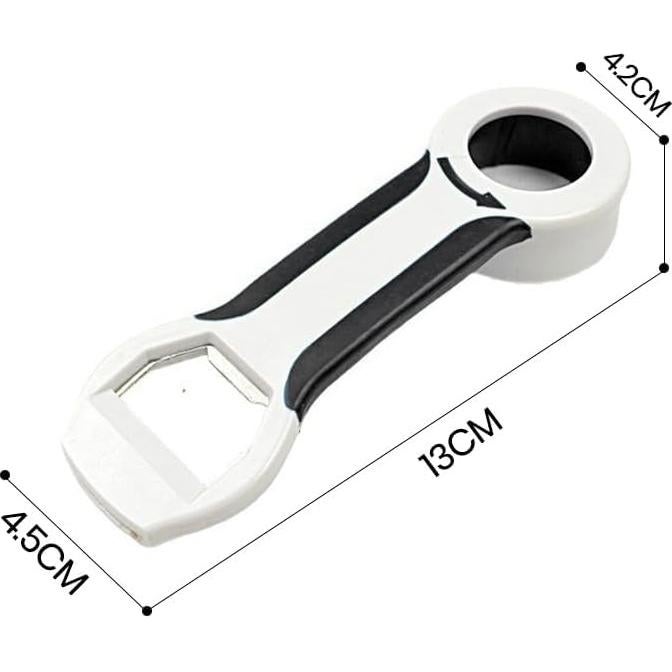 Abrebotellas Multifuncional YAFIYGI Negro 4-en-1 Cocina