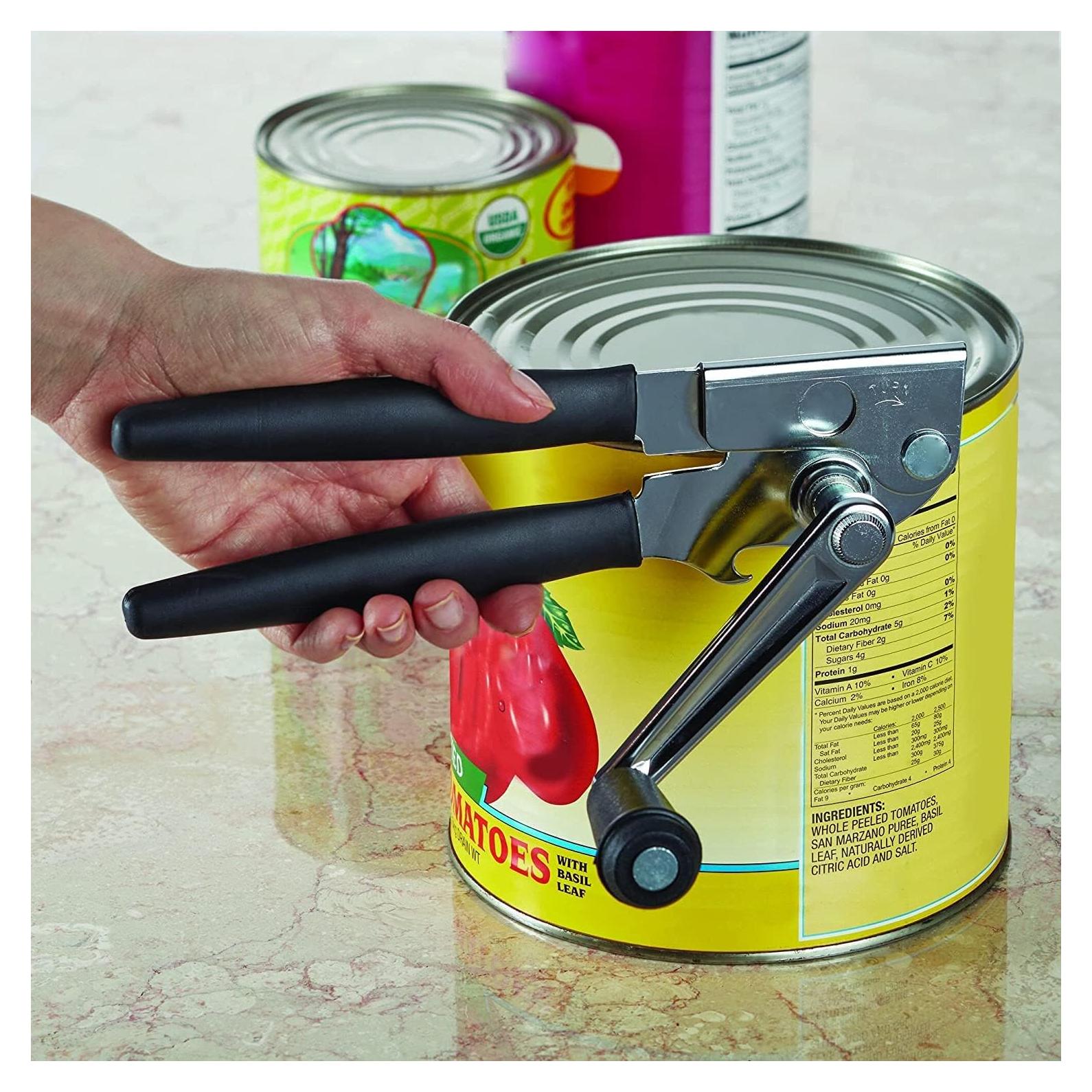 Abridor de latas manual Genérico con mango ergonómico