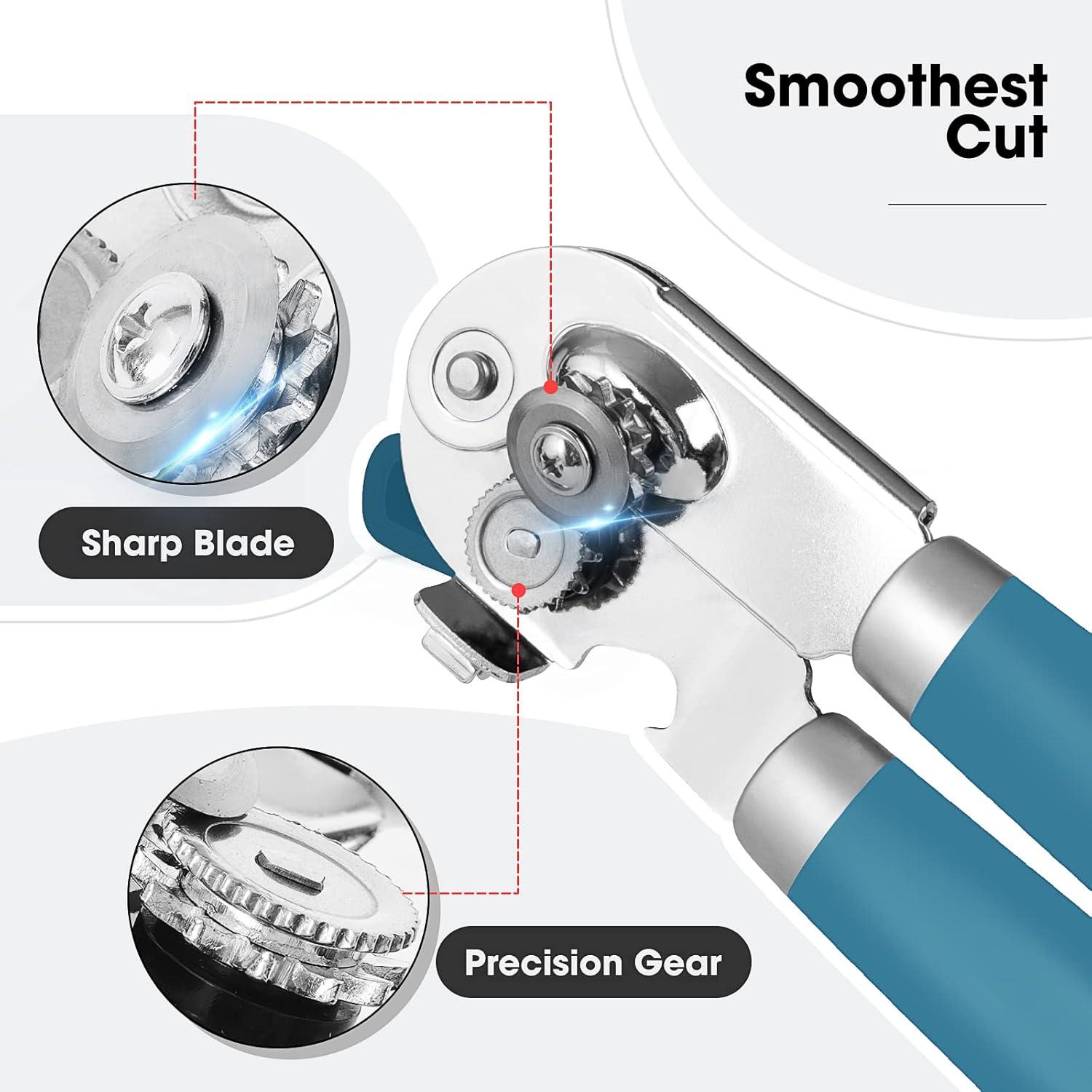 Abrelatas multifuncional Beneno K121 con imán y cuchilla afilada