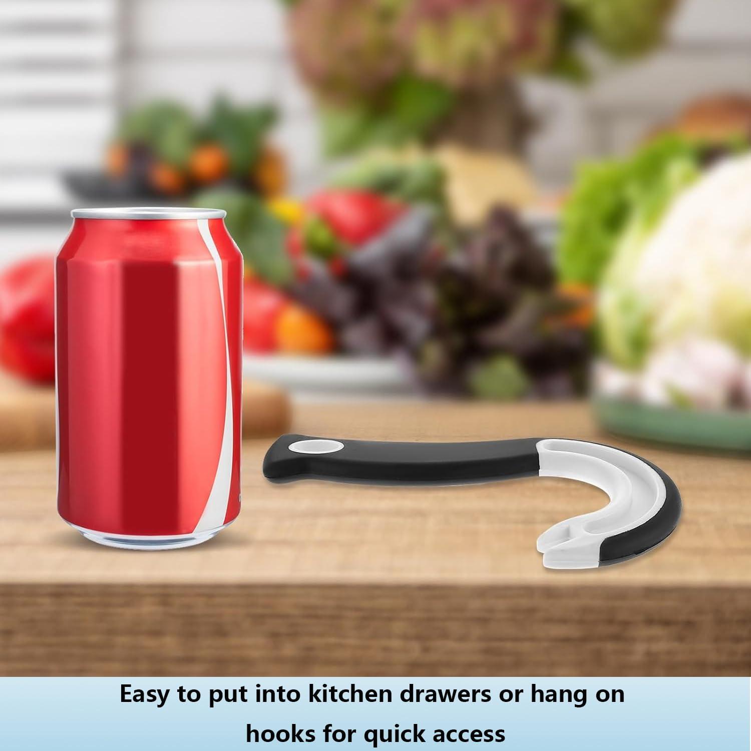 Abridor de Latas Manual Lcvasvuz 2 Pcs con Agarre Antideslizante