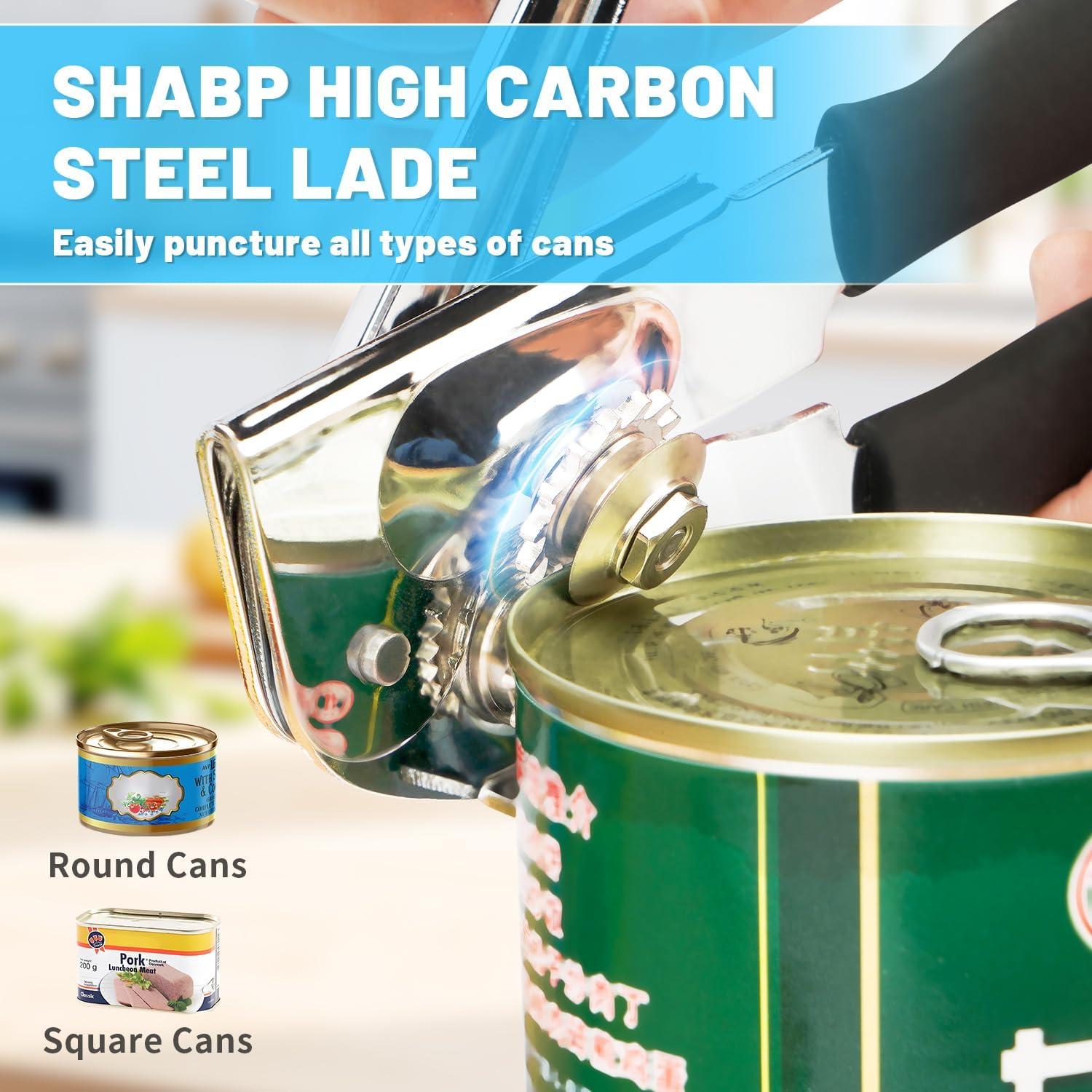 Abrelatas Manual AGIgear de Acero Inoxidable 22.6 cm