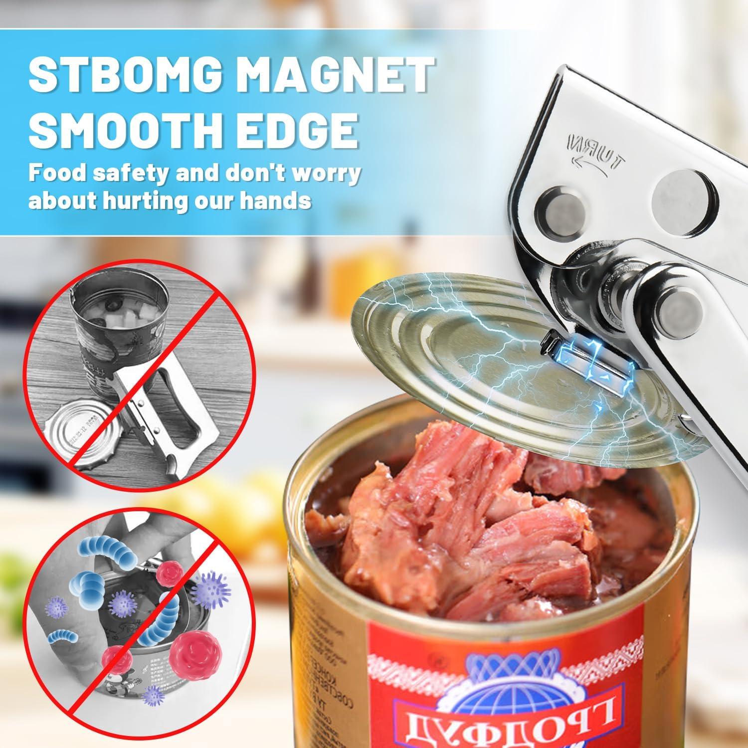 Abrelatas Manual AGIgear de Acero Inoxidable 22.6 cm