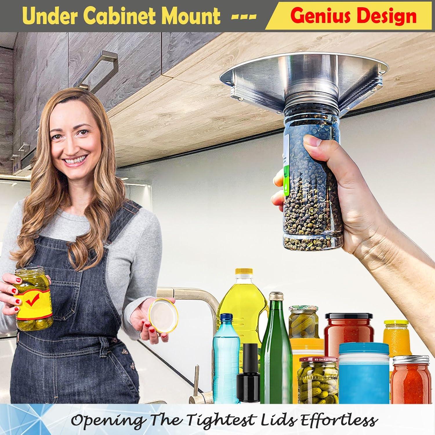 Abrebotellas de Acero Inoxidable Moeuonb para Tarros