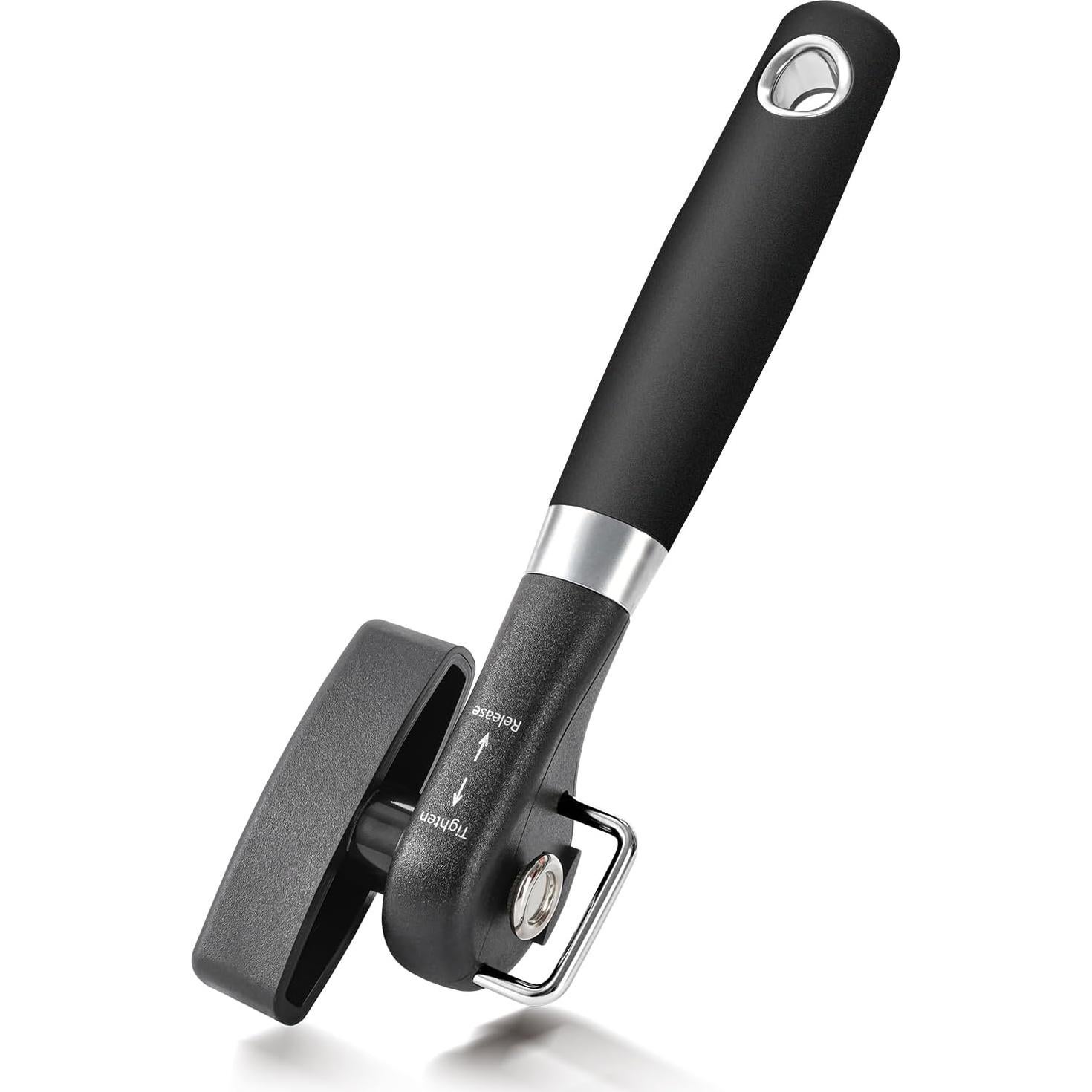 Abrelatas Manual Beneno K123 con Cuchilla de Acero Negro