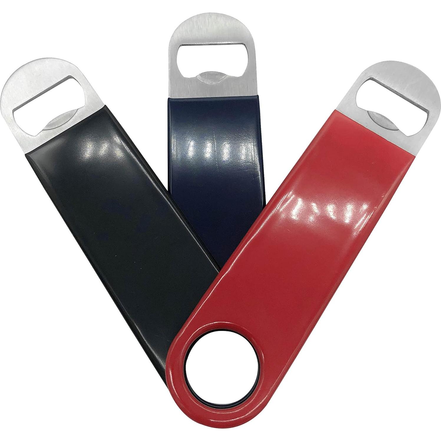 Paquete de 3 Abrebotellas KTOJOY Acero Inoxidable 17,78 cm