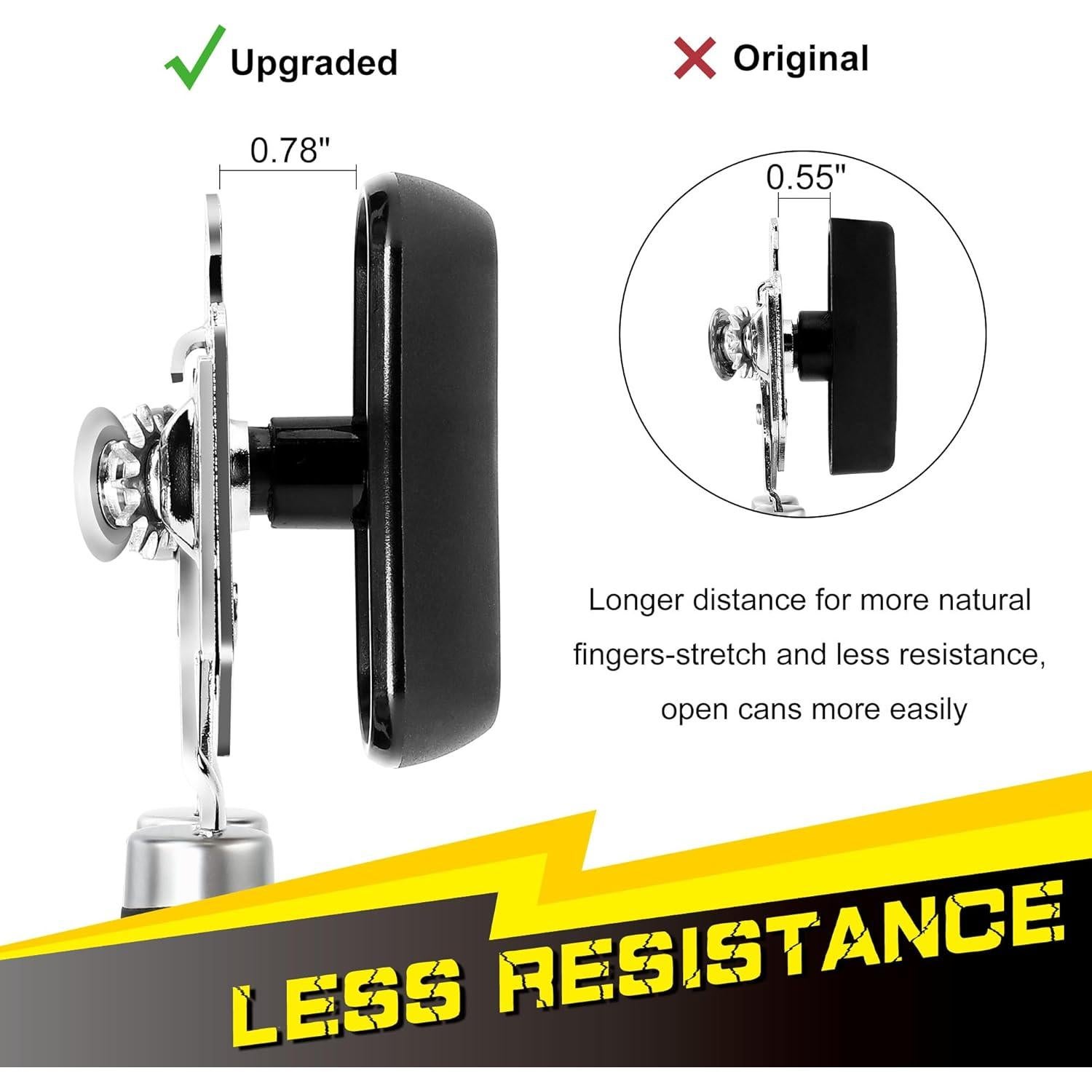 Abrelatas Manual PrinChef con Imán y Cuchilla Reforzada