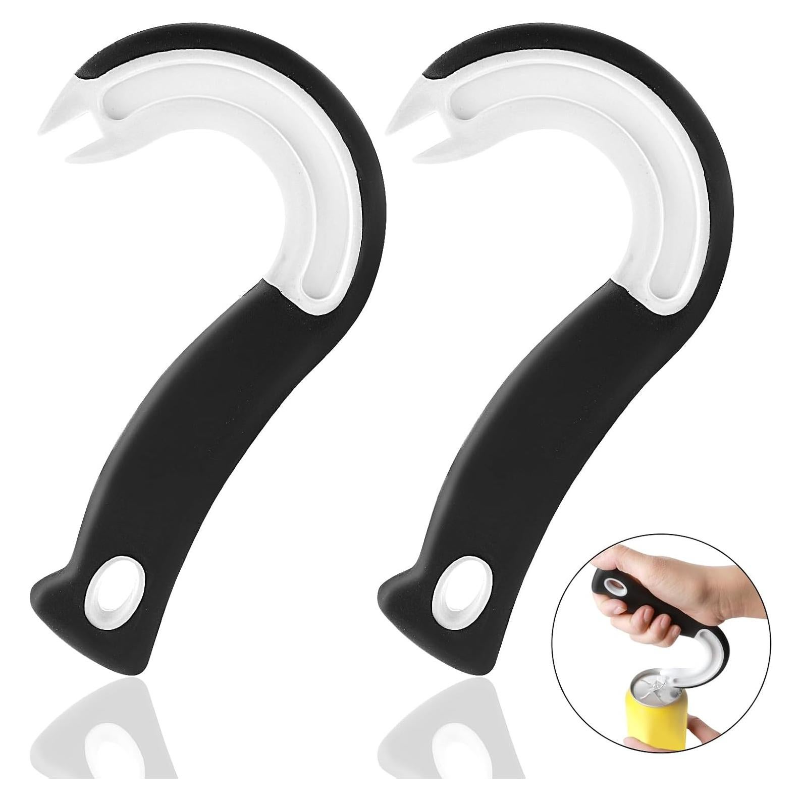 Abre Latas Ouligay 2 Pcs Fácil de Usar para Ancianos