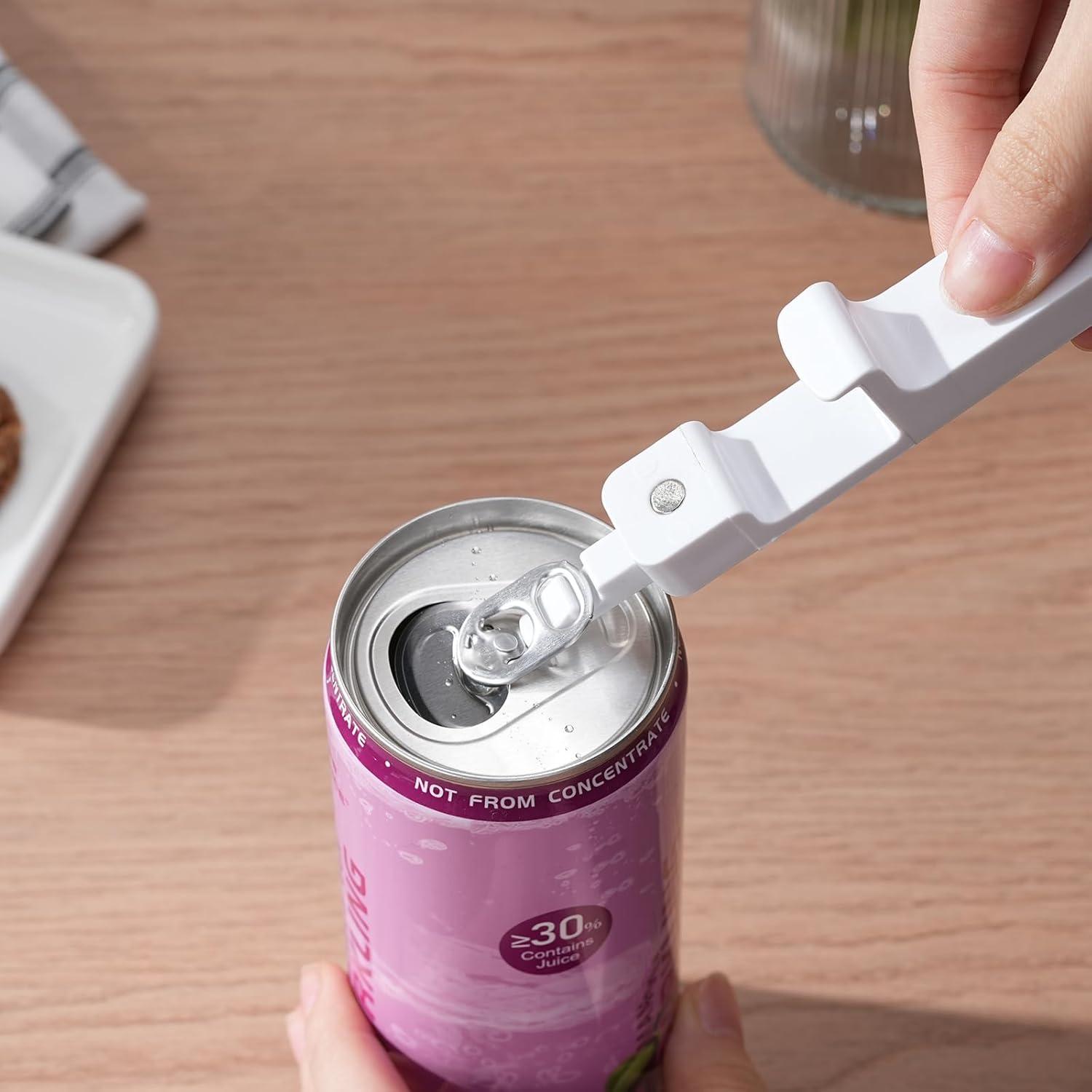 Abre frascos multifuncional GJFCWFTH 2 piezas blanco