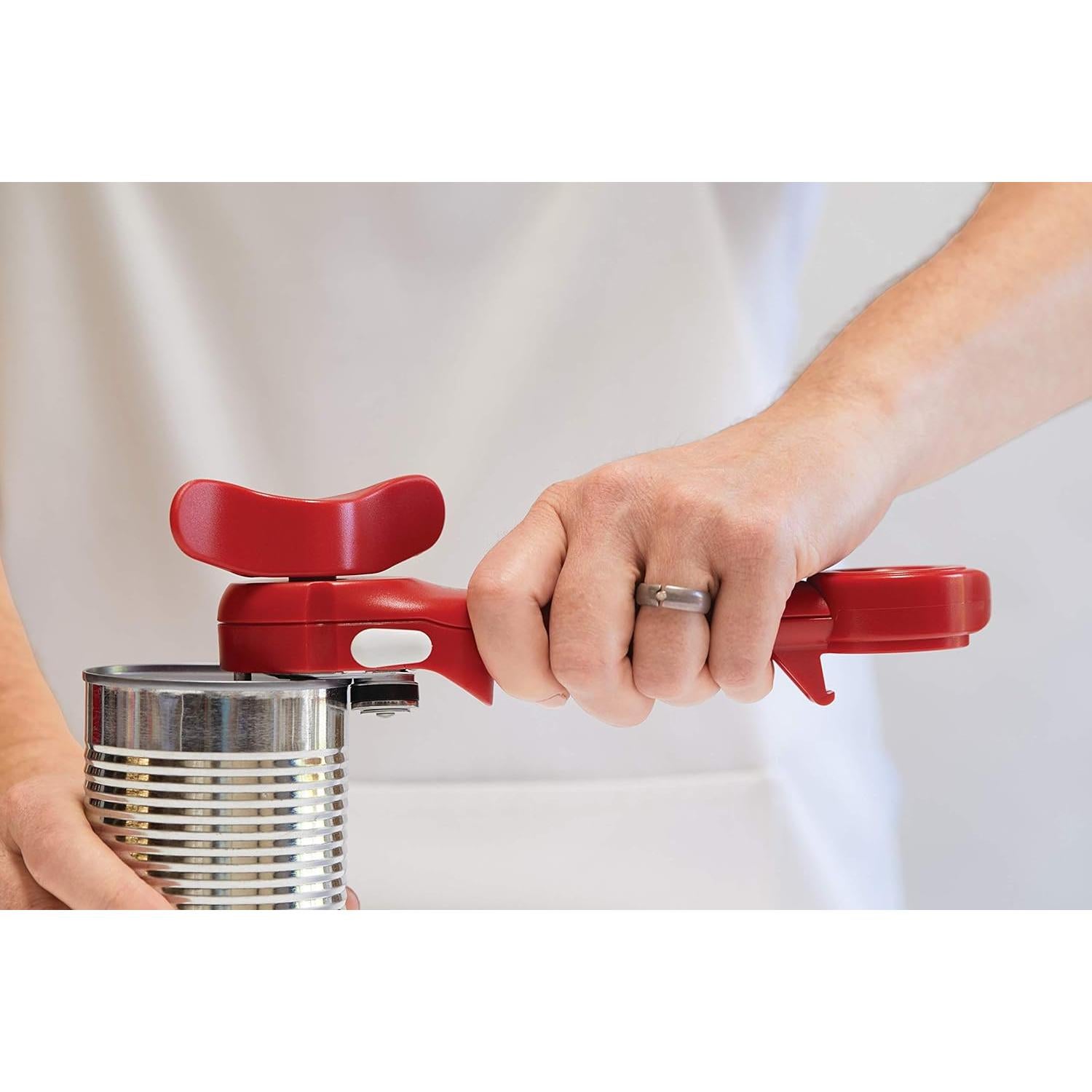 Abrelatas Automático Kuhn Rikon Master Opener Rojo 22,86 cm