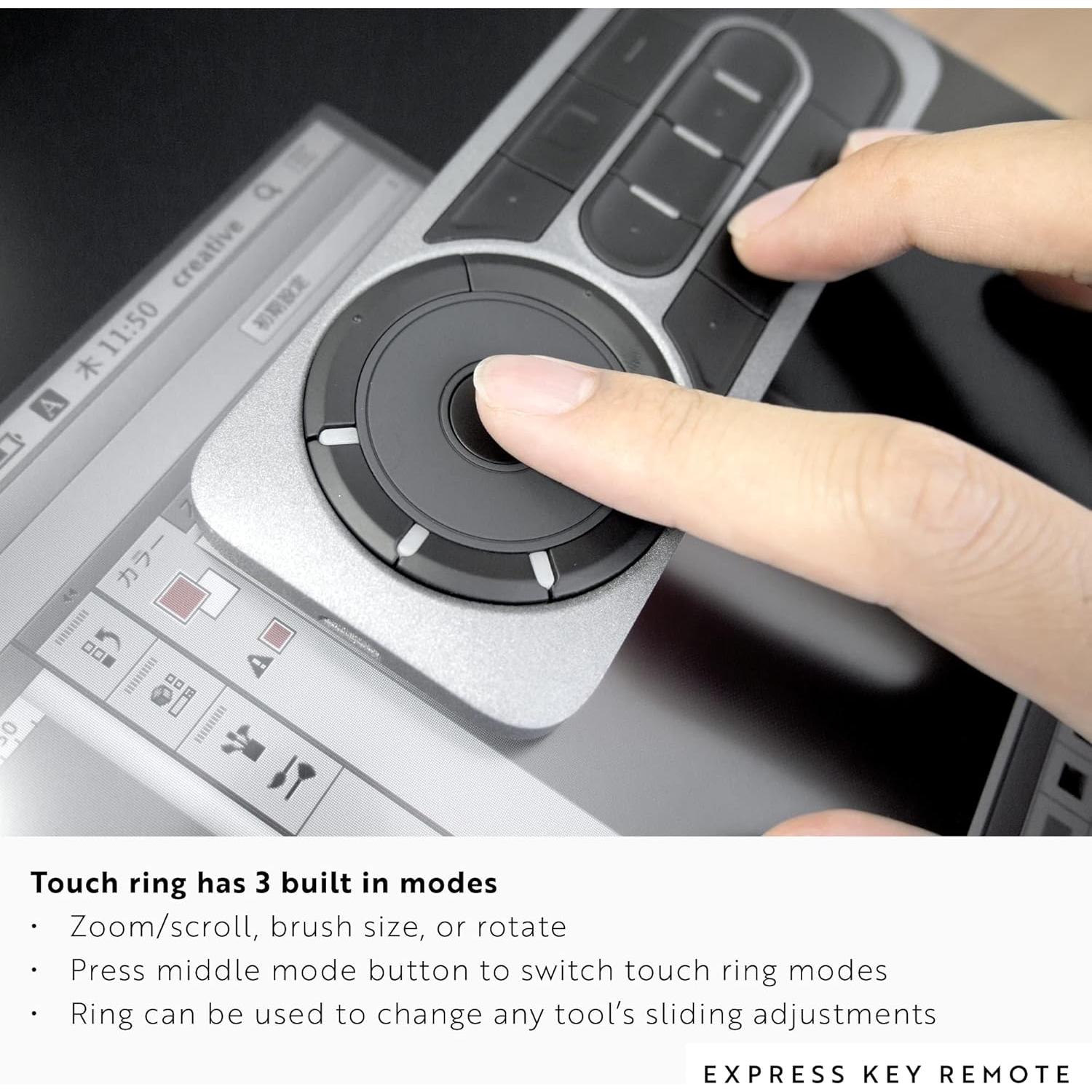 Control Remoto Wacom ExpressKey para Cintiq e Intuos Pro