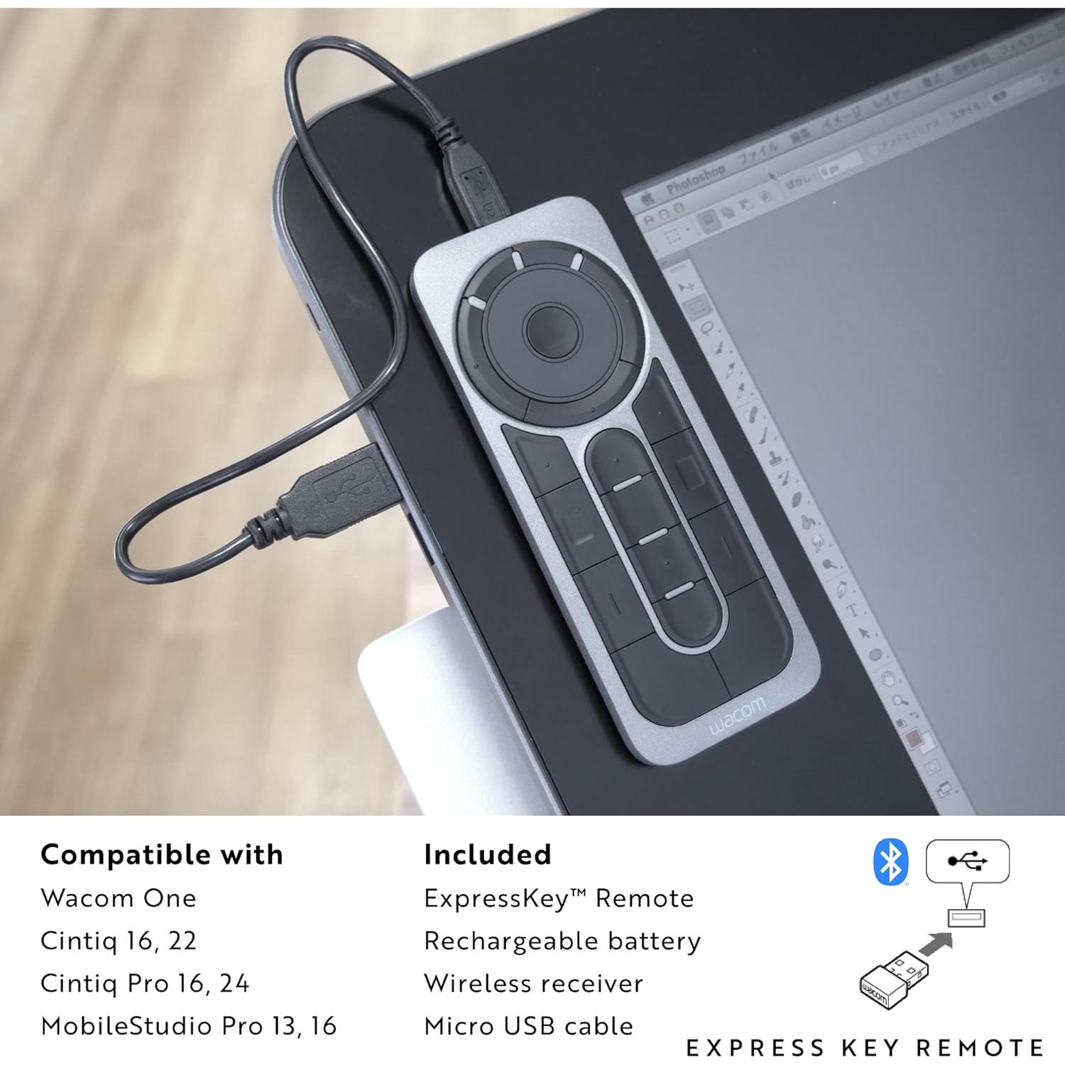 Control Remoto Wacom ExpressKey para Cintiq e Intuos Pro