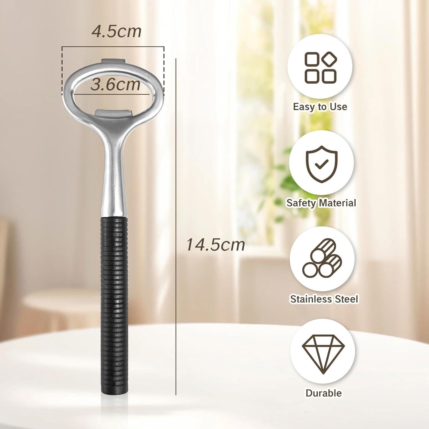 Abridor de Botellas de Cerveza BRBASAP Acero Inoxidable 54g