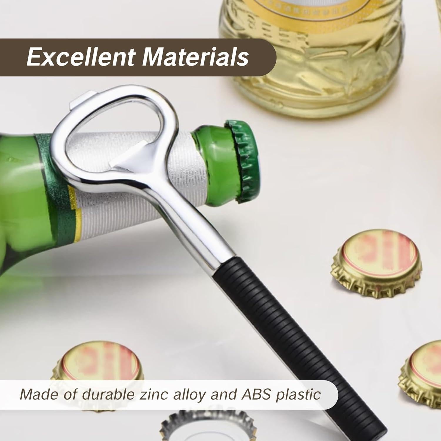 Abridor de Botellas de Cerveza BRBASAP Acero Inoxidable 54g