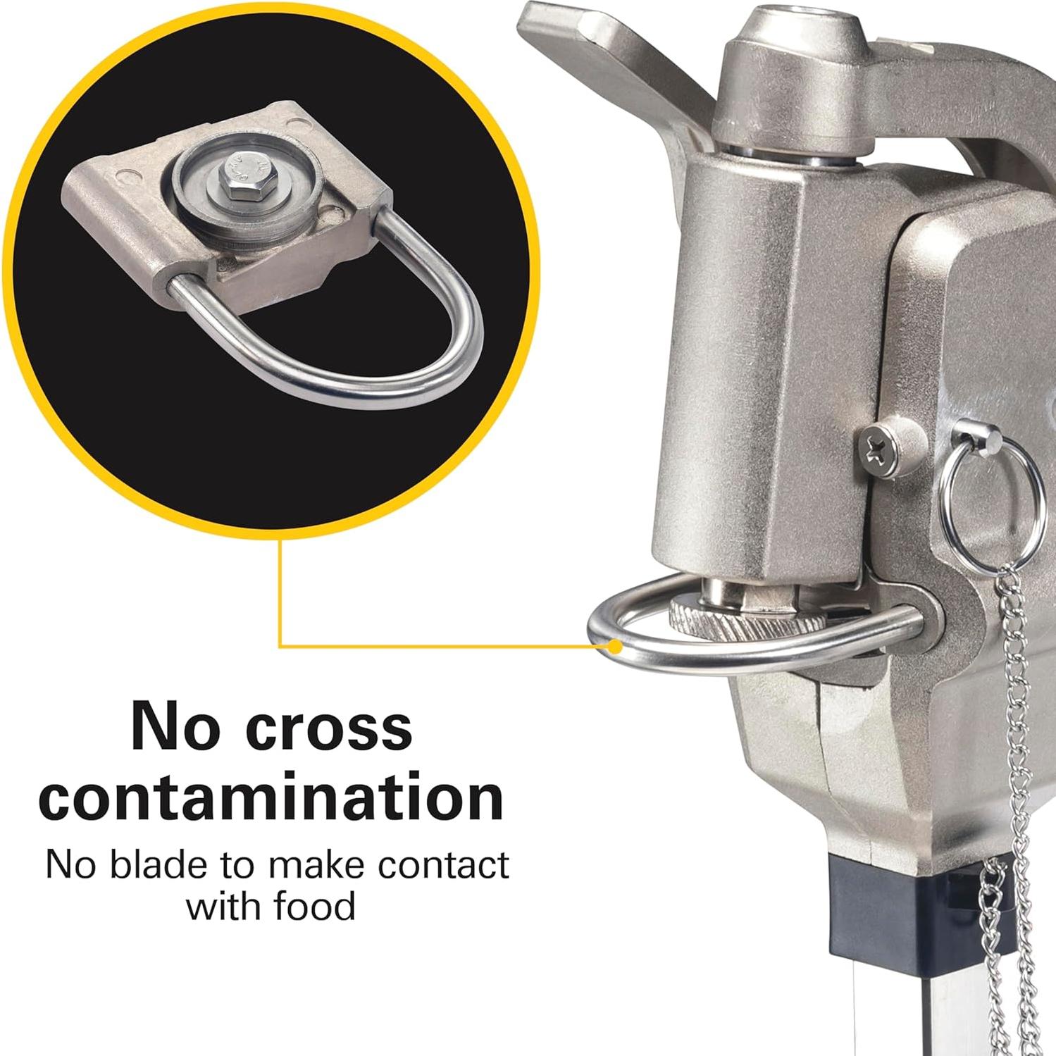 Abridor de Latas Manual Hamilton Beach HCO500 Acero Inoxidable