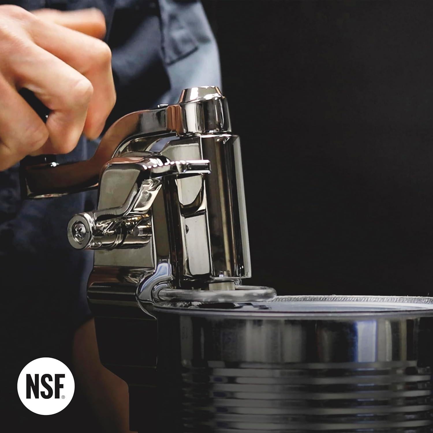 Abridor de Latas Manual Hamilton Beach HCO500 Acero Inoxidable