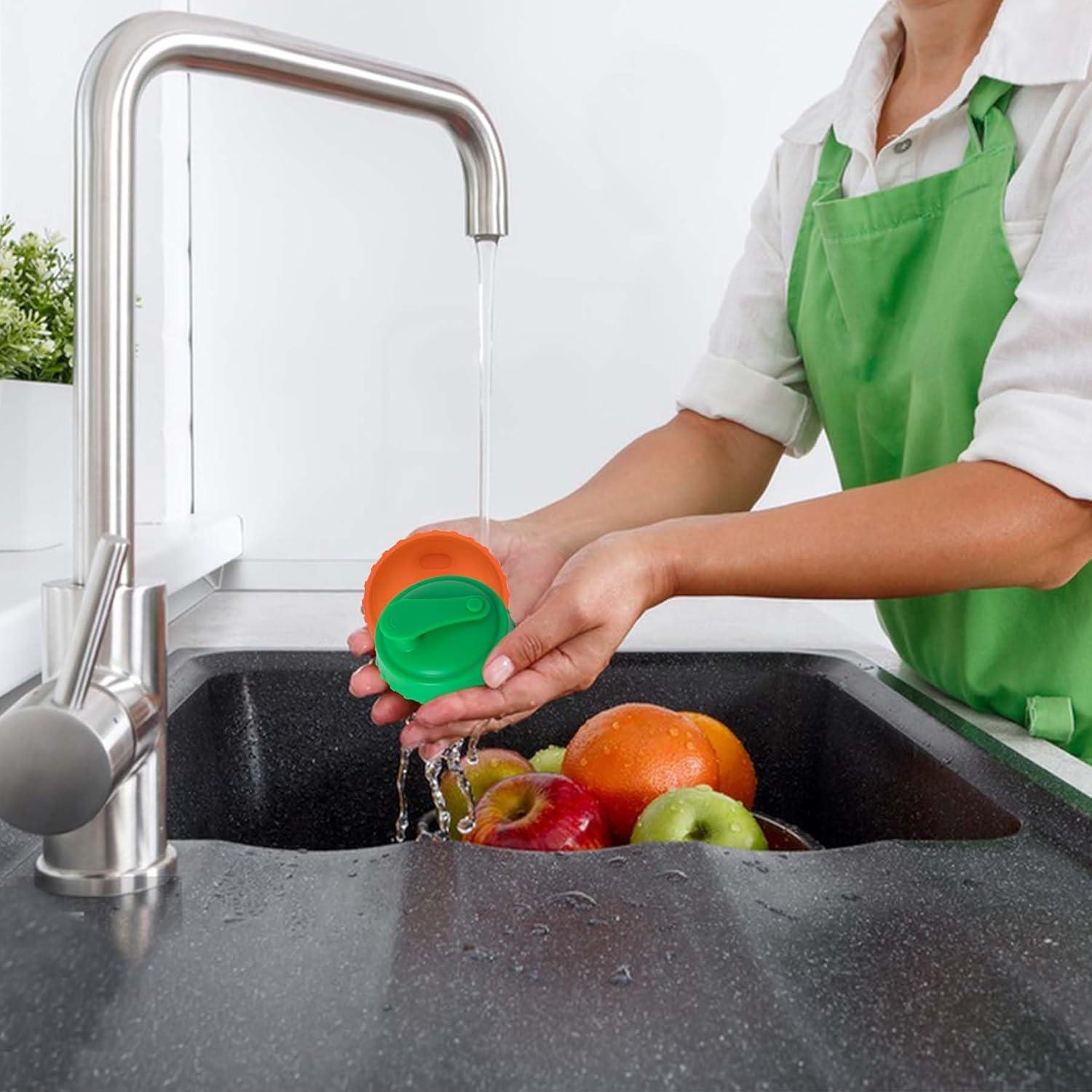 6 Tapas de Latas de Soda Silicona TIMEDIARY Reutilizables