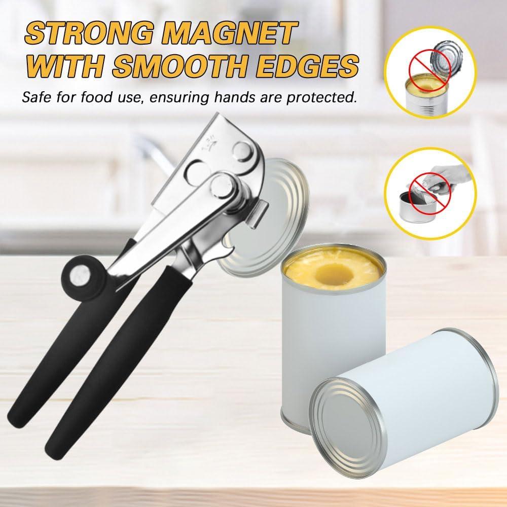 Abre Latas Manual VWMYQ Acero Inoxidable Negro 22.5 cm