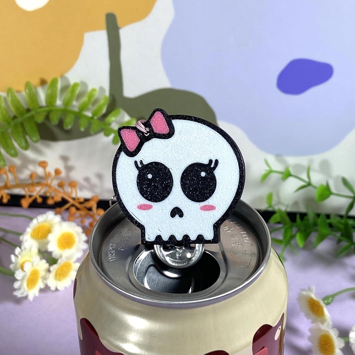 Abrebotellas de Lata CTABPALS Blanco para Uñas Largas