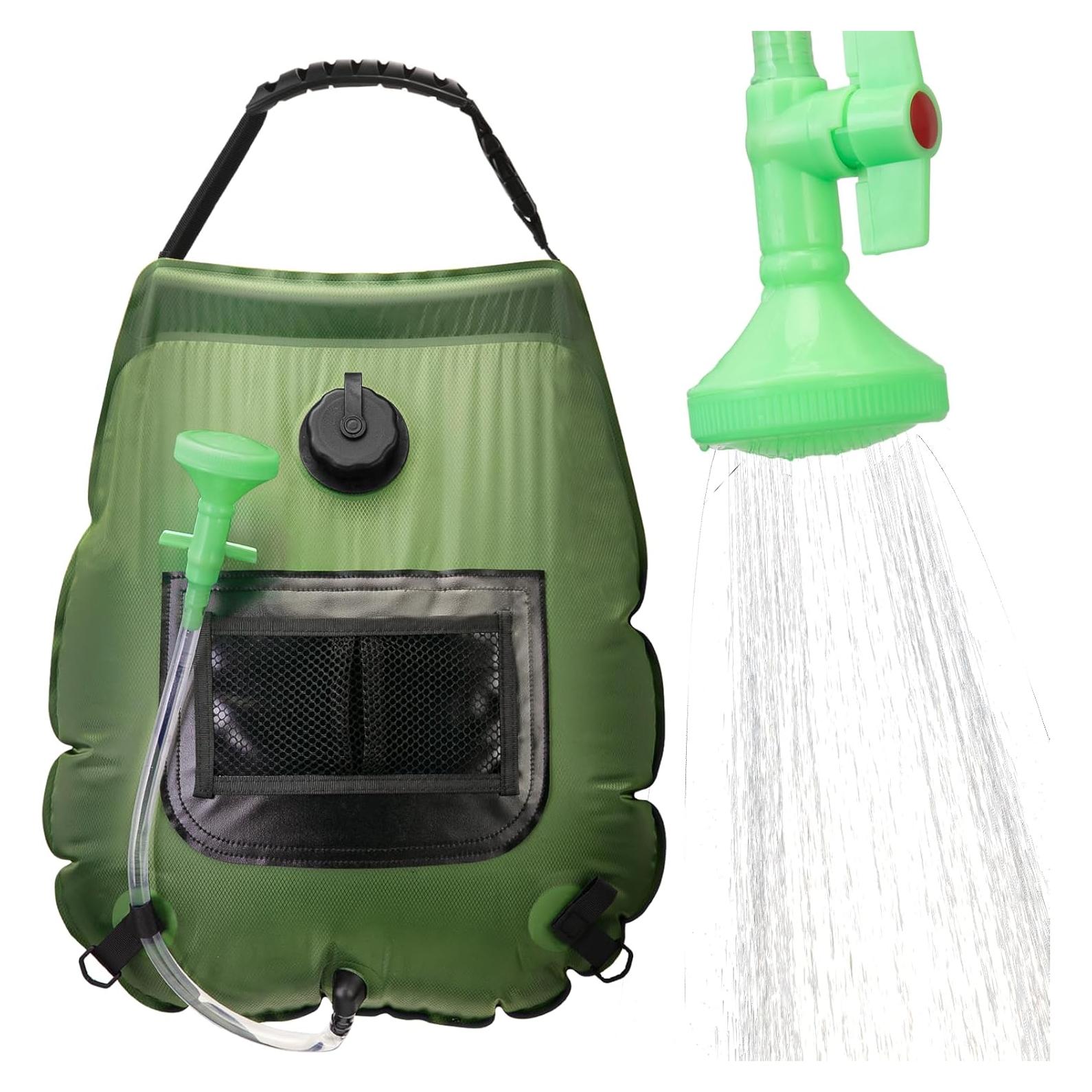 Bolsa de Ducha Solar FENSAN 20L Portátil para Camping