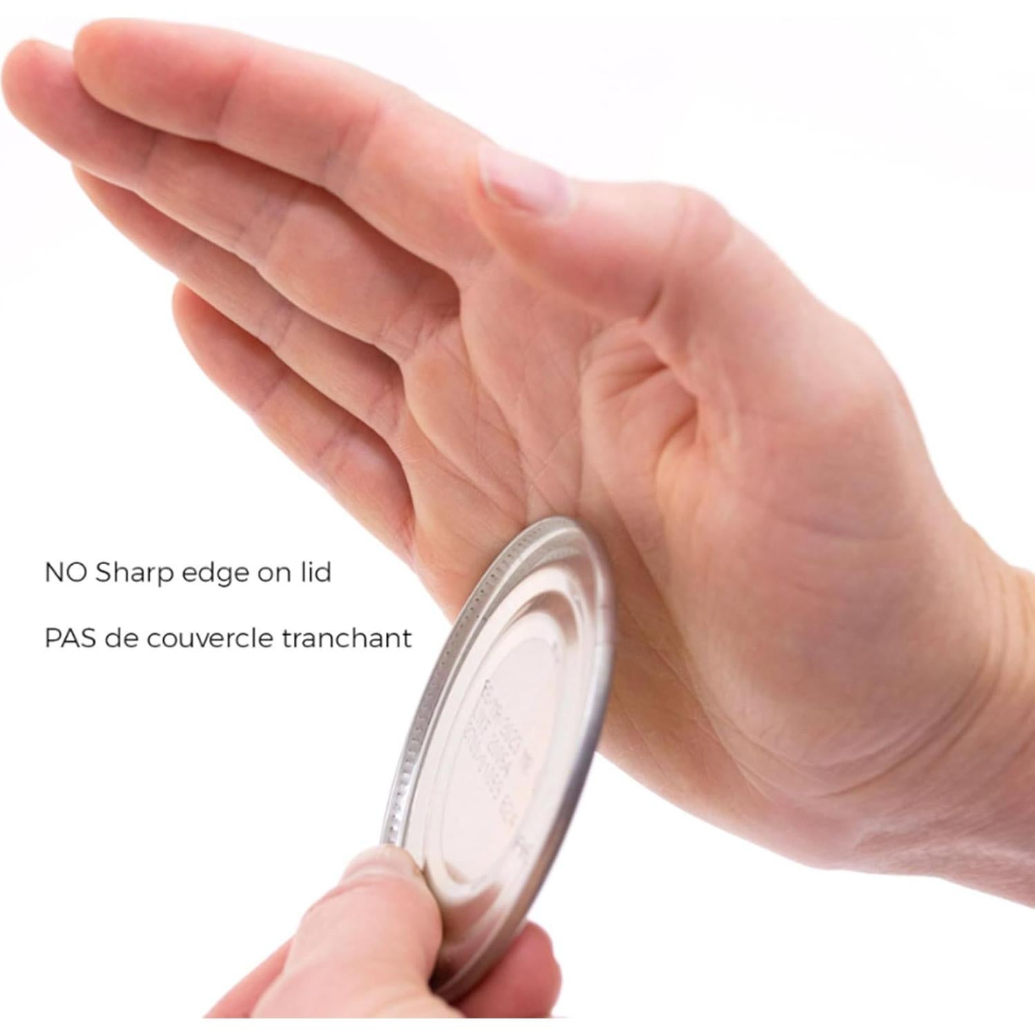 Abrelatas manual Starfrit Little Beaver - Blanco - Seguro y fácil