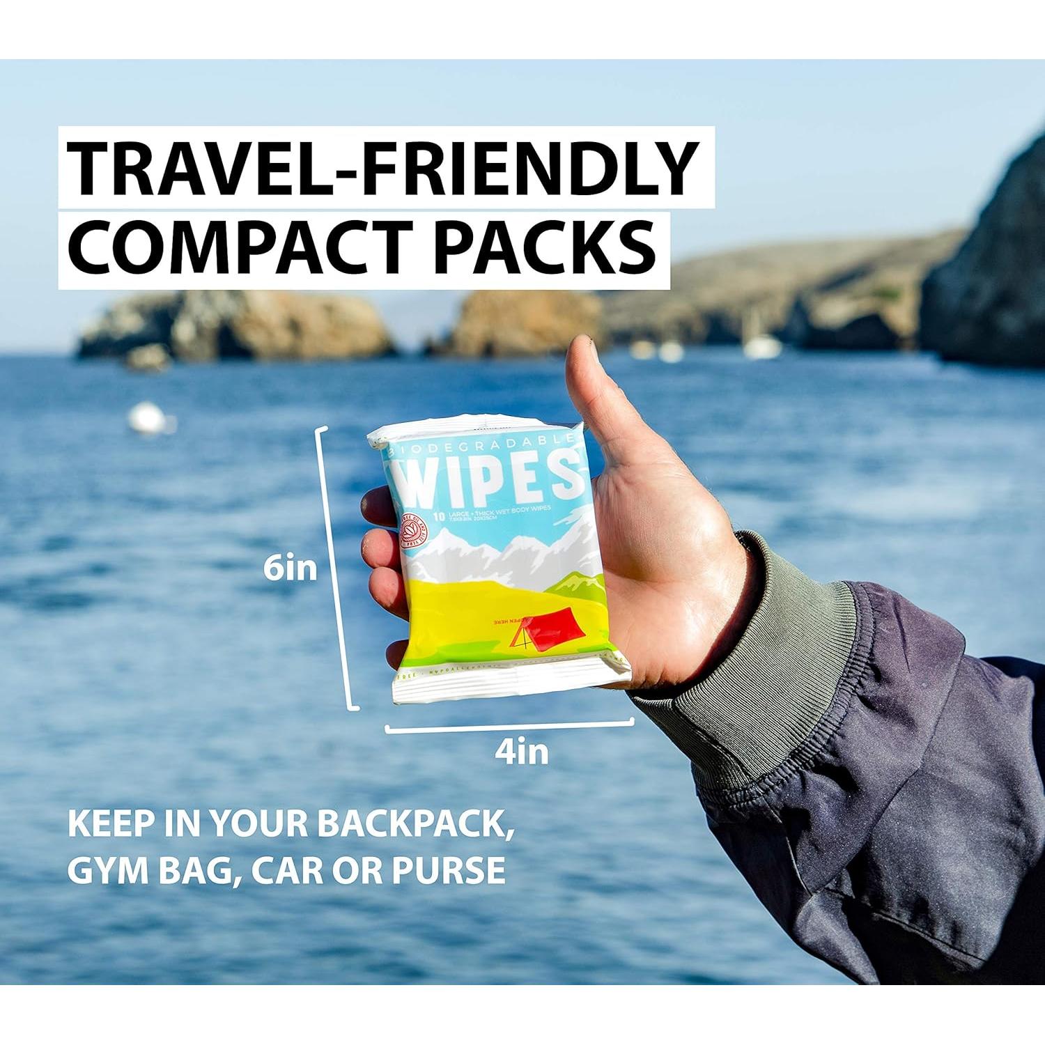 Toallitas Biodegradables Bar-D con Aloe Vera y Árbol de Té