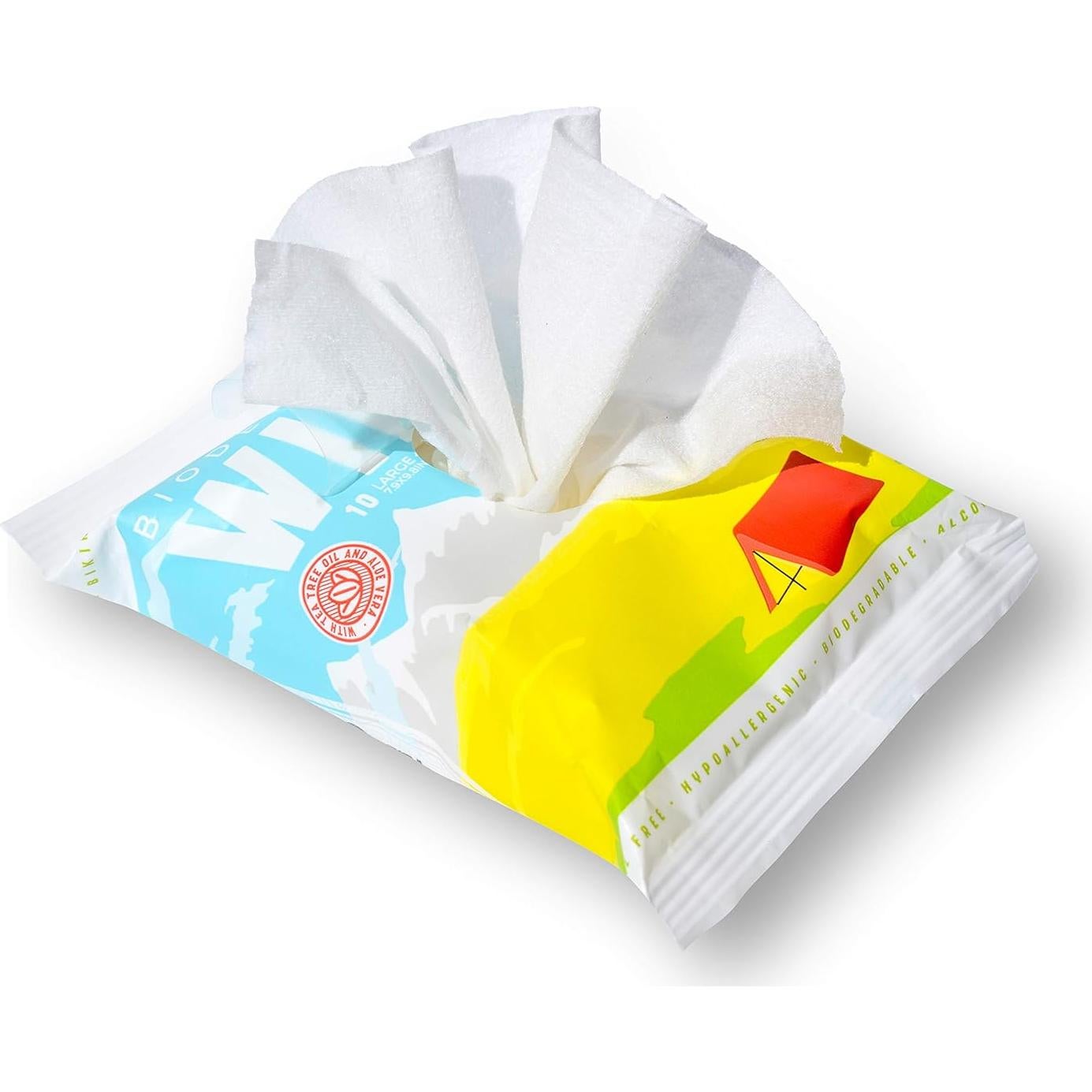 Toallitas Biodegradables Bar-D con Aloe Vera y Árbol de Té