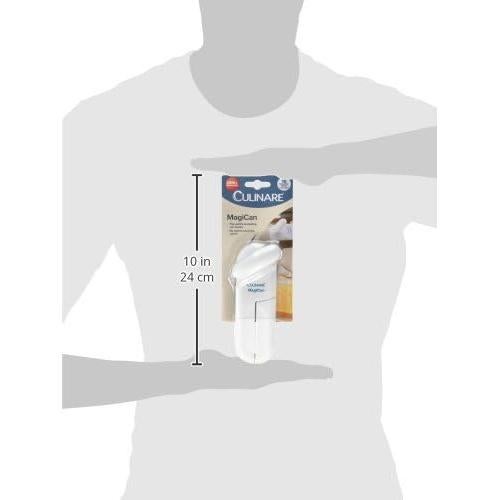 Abrelatas Manual Culinare MagiCan Acero Inoxidable Blanco