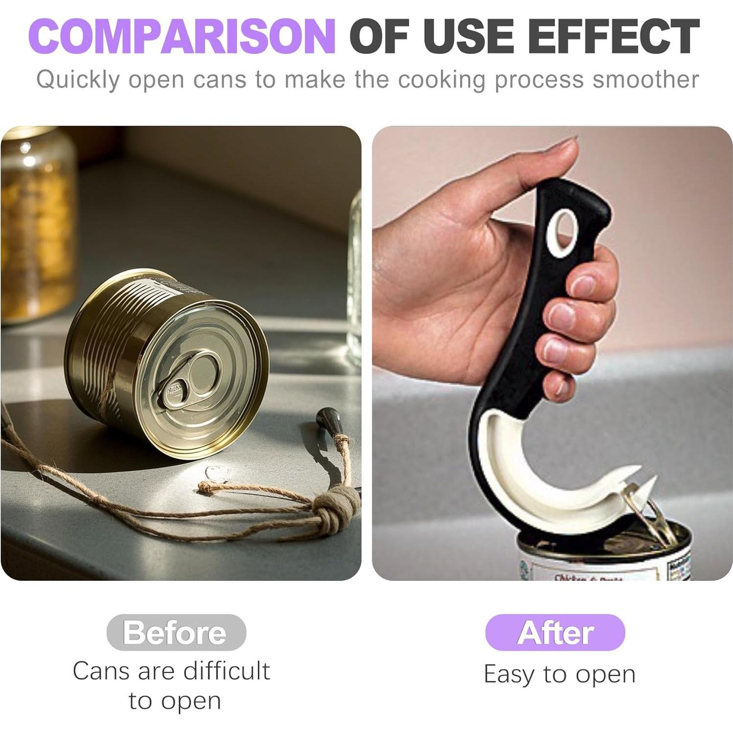 Abridor de Latas ZeriLion Paquete de 2 para Manos Débiles