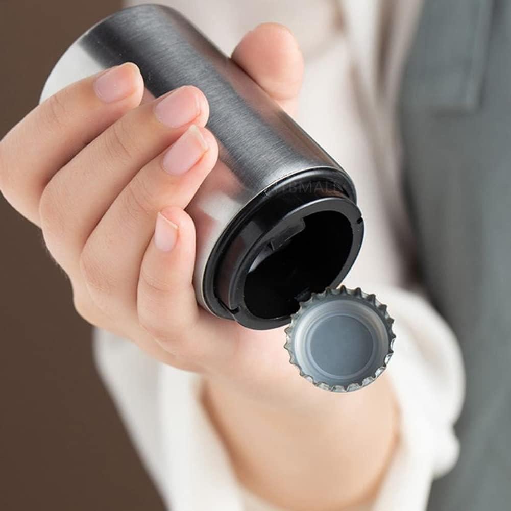 Abrebotellas Automático HTBMALL de Acero Inoxidable 8.5x5 cm