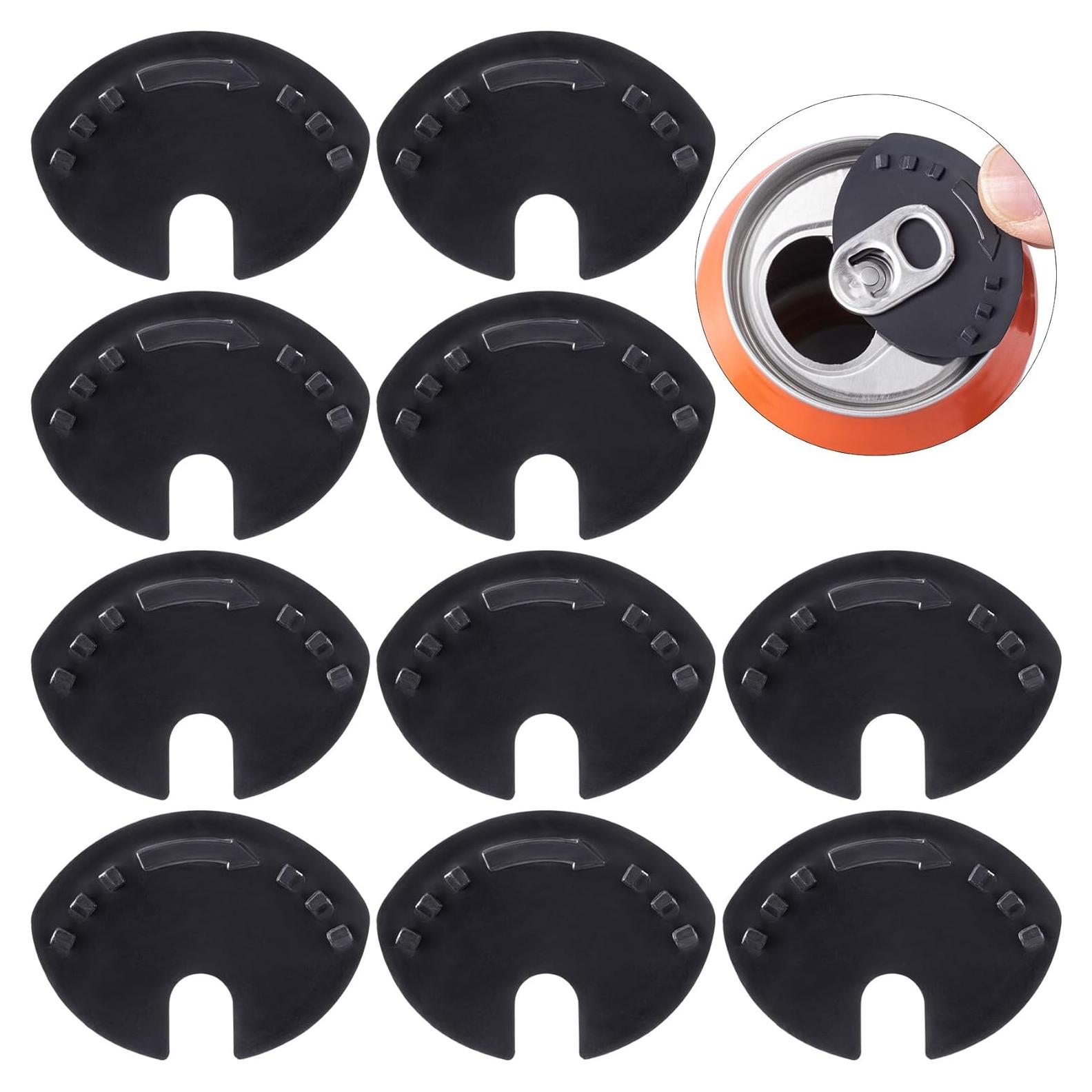 10 Tapas de Lata de Soda Pndeyo - Protector Negro