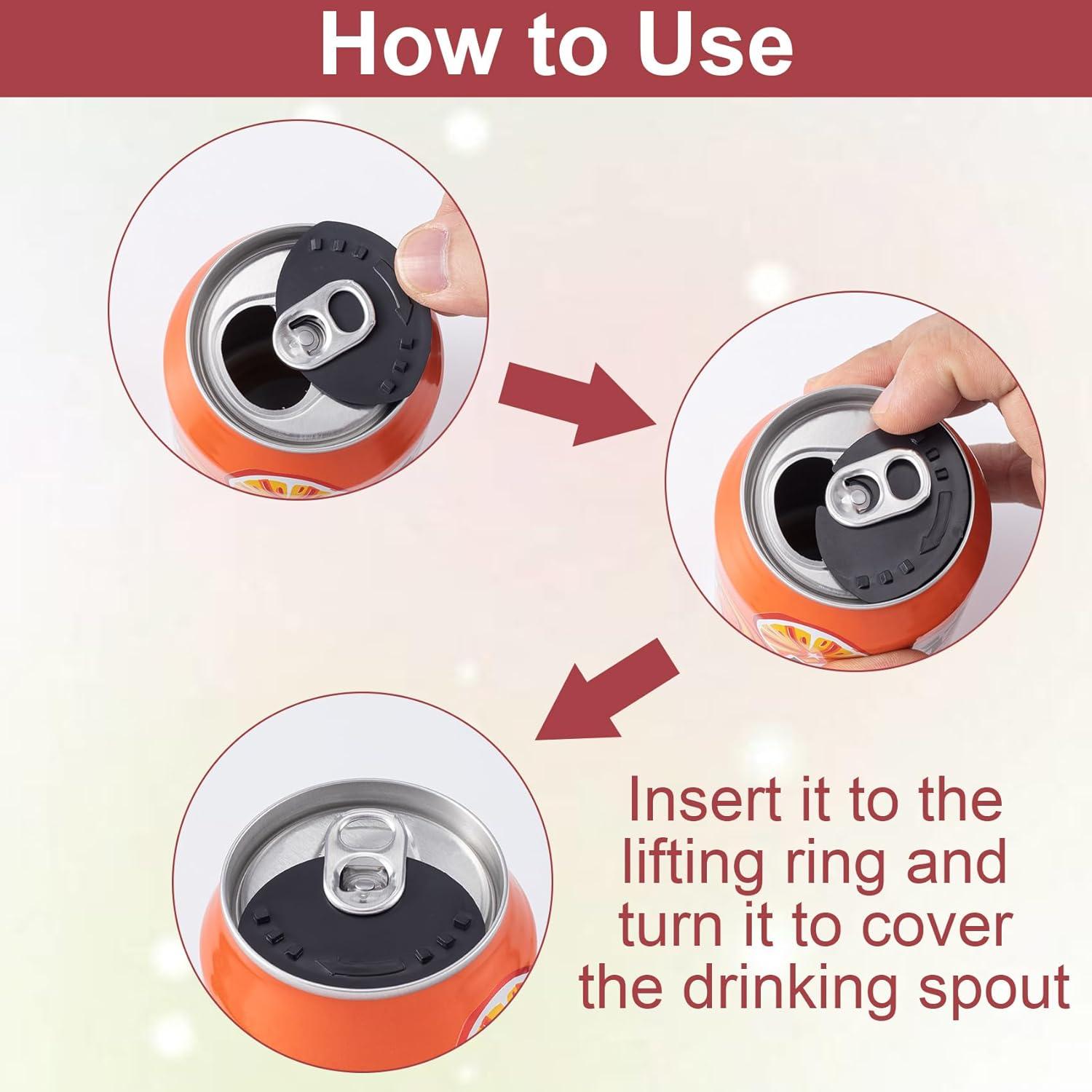 10 Tapas de Lata de Soda Pndeyo - Protector Negro