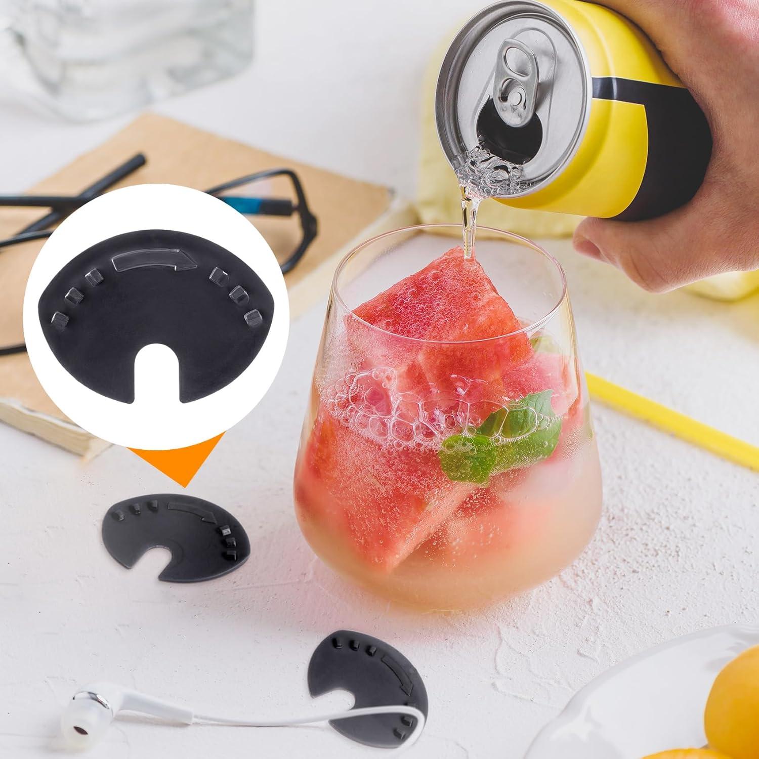 10 Tapas de Lata de Soda Pndeyo - Protector Negro