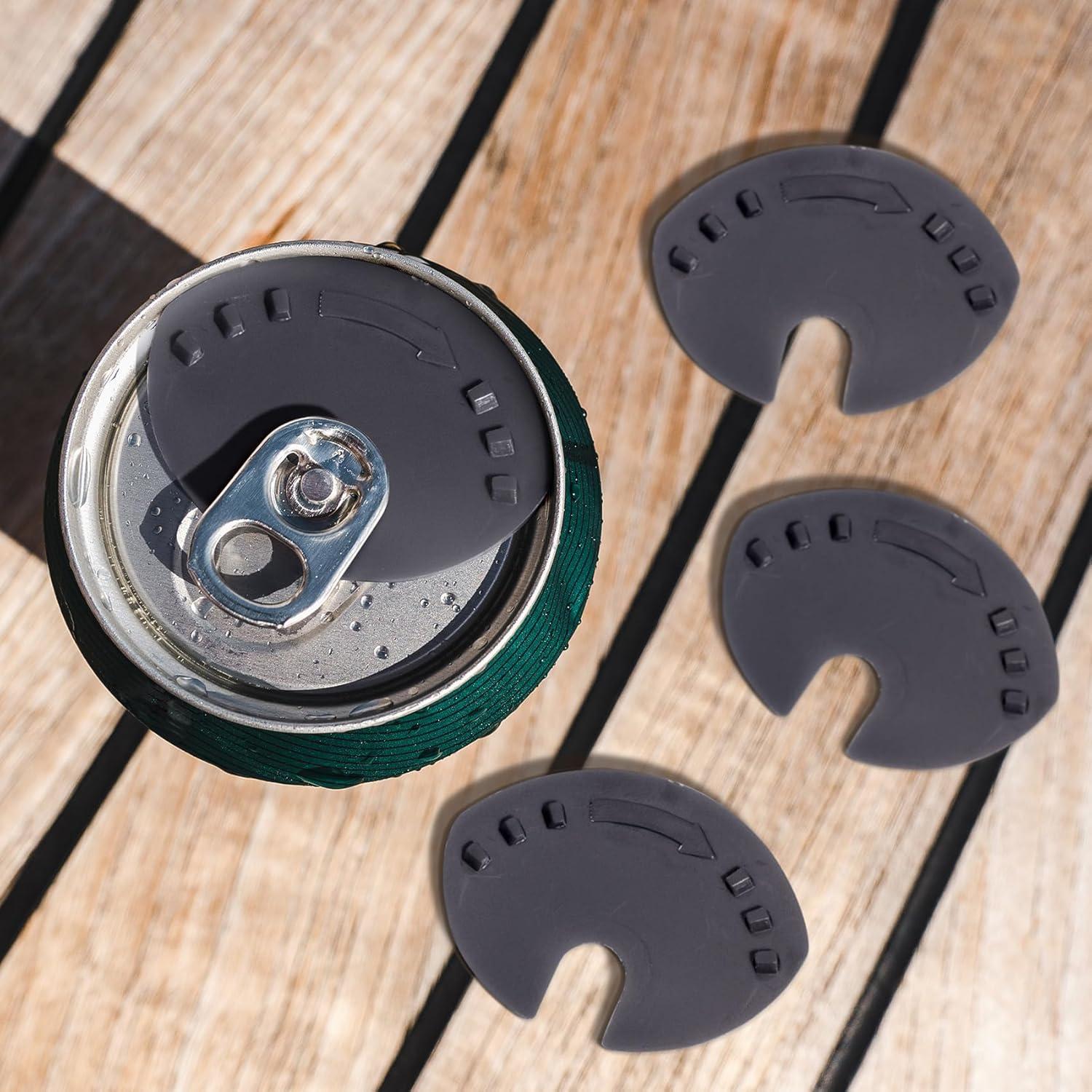 10 Tapas de Lata de Soda Pndeyo - Protector Negro