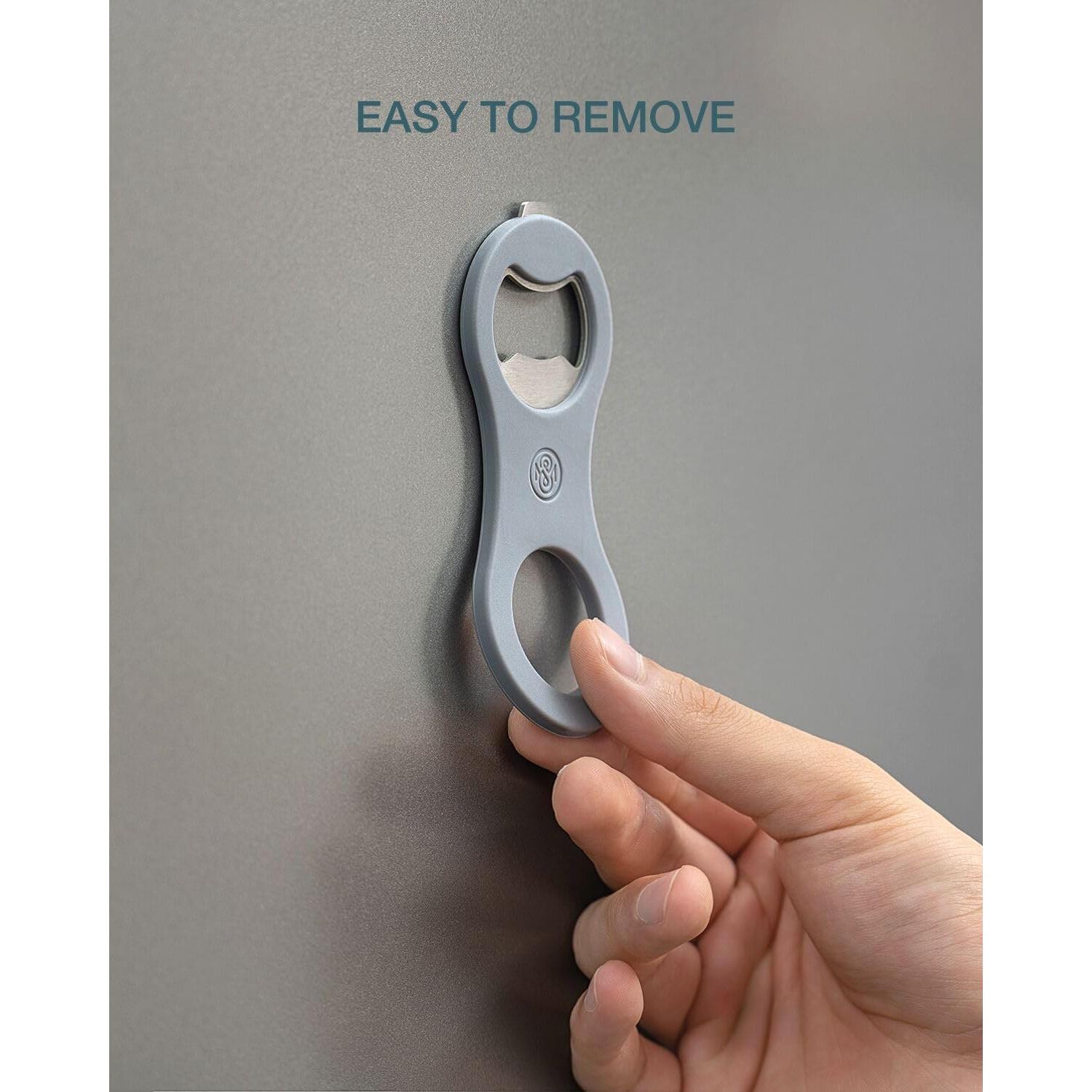 Abridor de Botellas 2 en 1 8SOM Magnético Gris