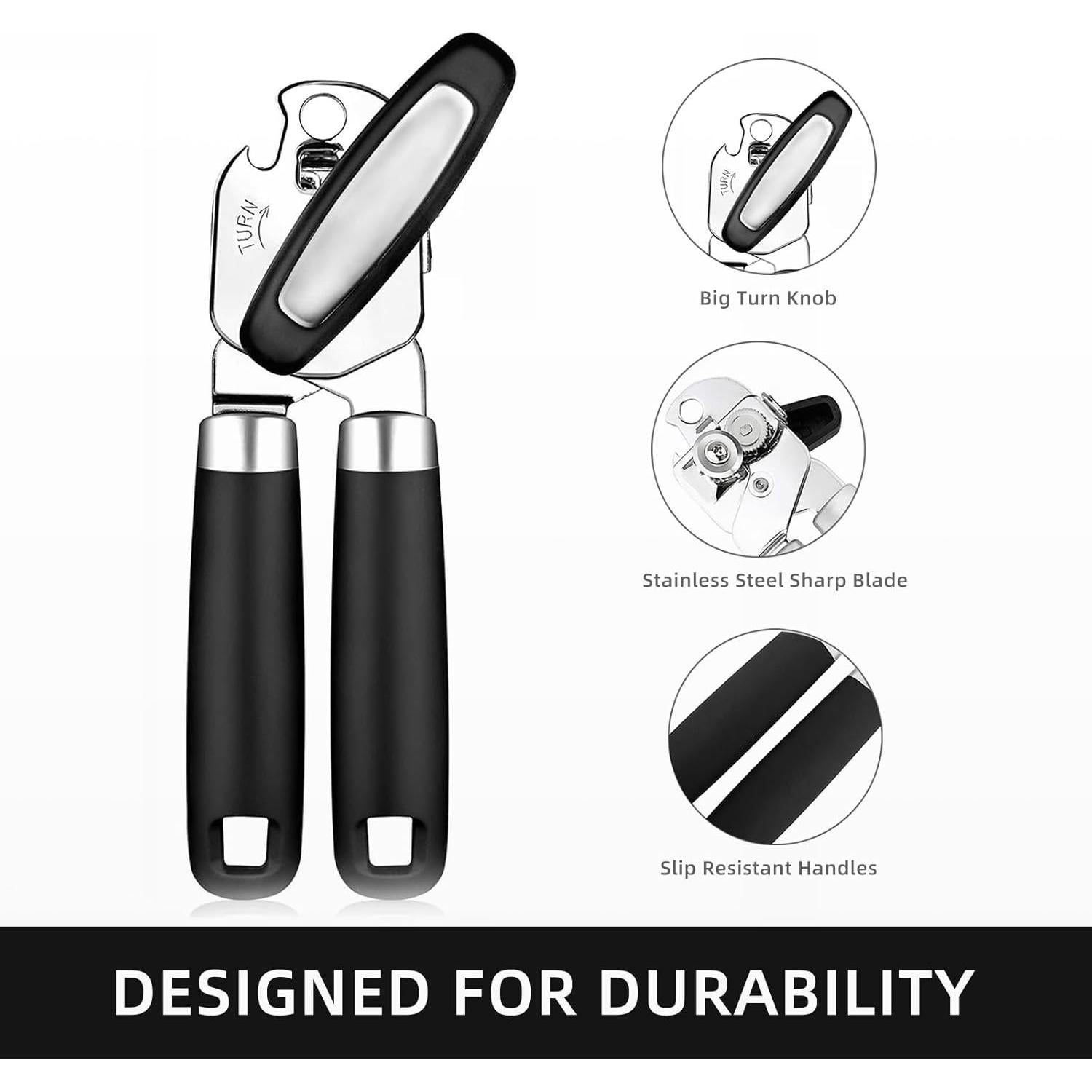 Abre Latas Manual Pet Time Pt-002 Acero Inoxidable Ergonómico