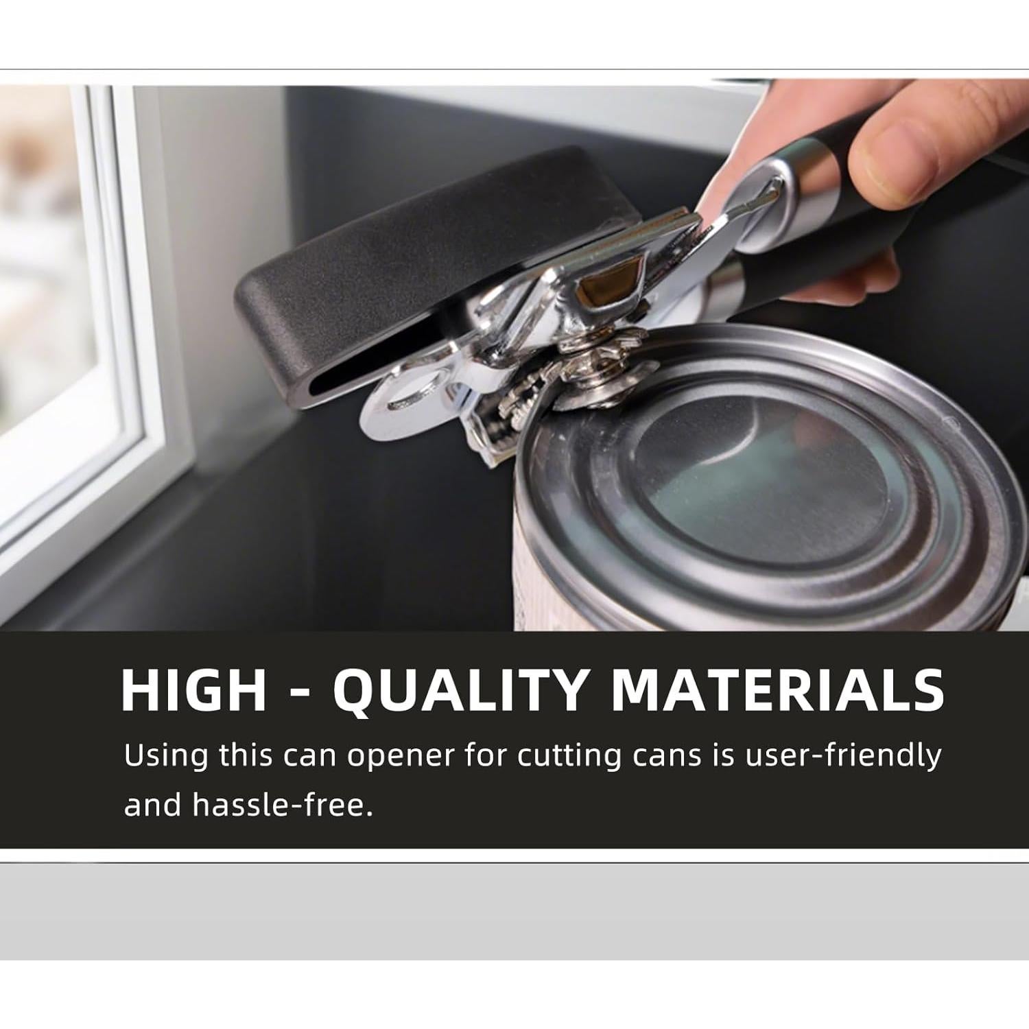 Abre Latas Manual Pet Time Pt-002 Acero Inoxidable Ergonómico