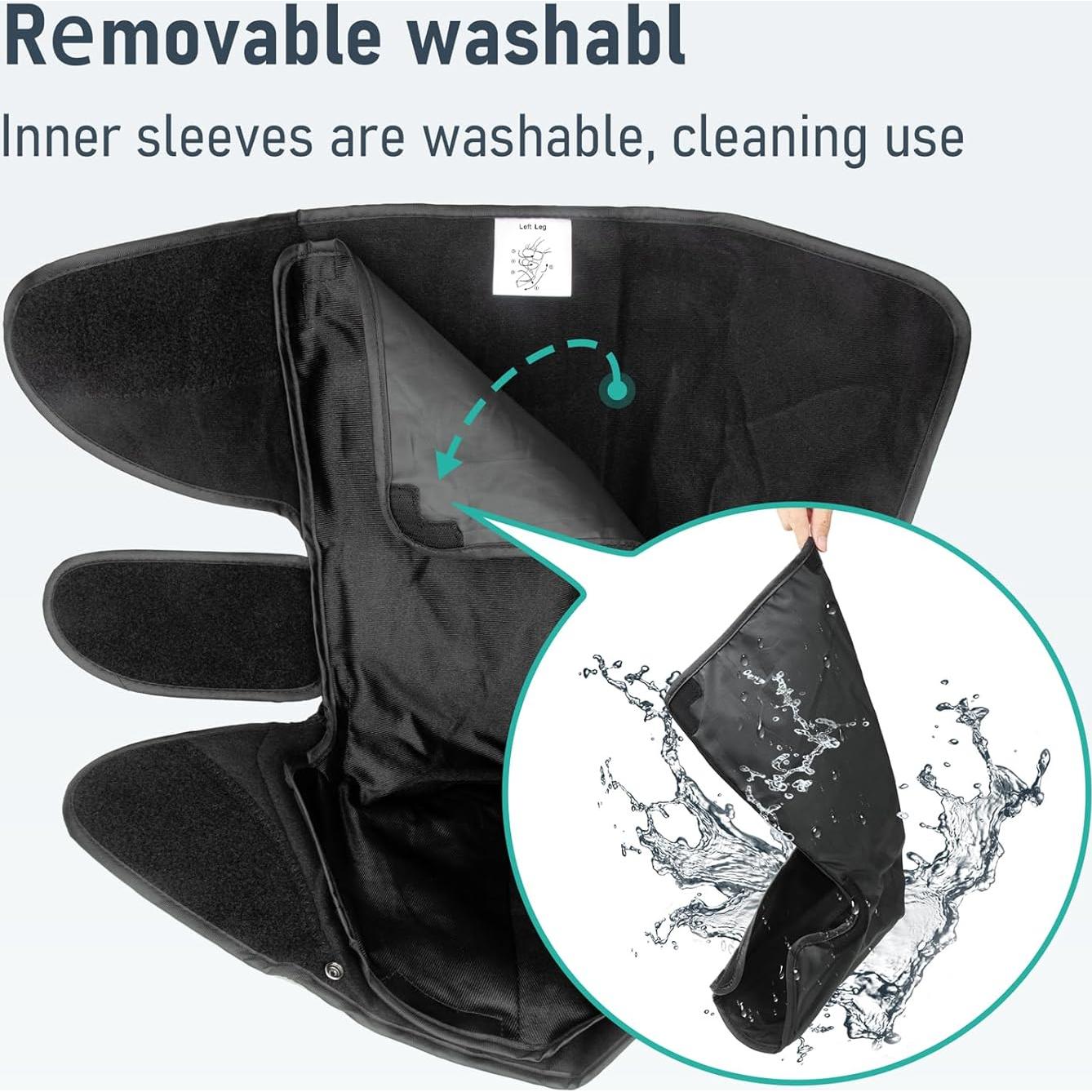 Masajeador de Piernas QUINEAR con Calor y Compresión de Aire