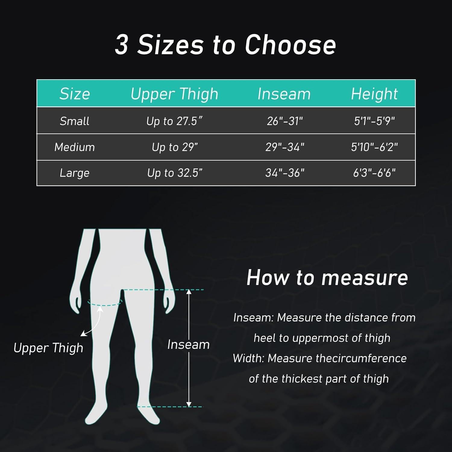 Botas de Compresión Inalámbricas QUINEAR Mediano 40x31x15cm