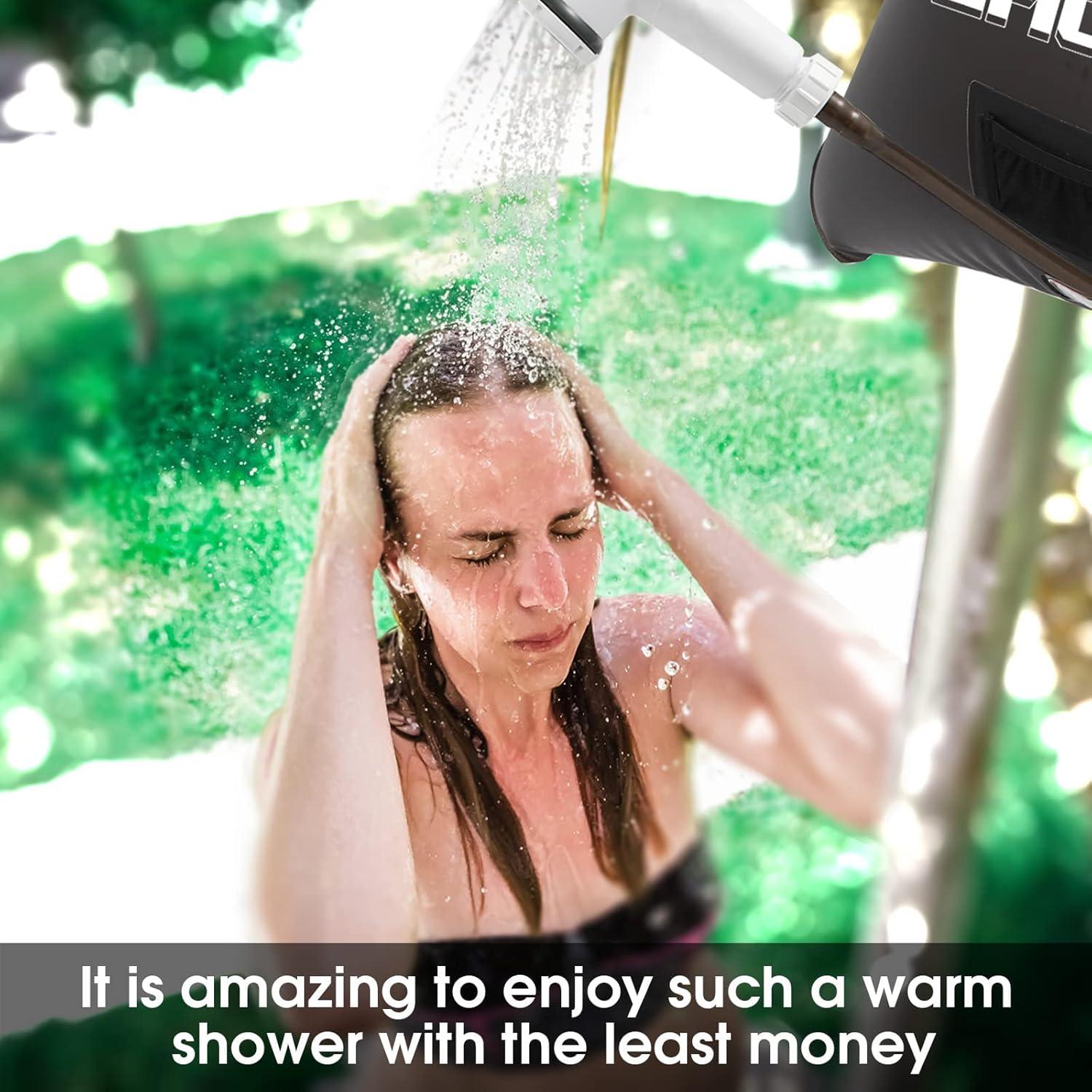 Ducha Solar SUVAST 15L Portátil para Camping - Resistente