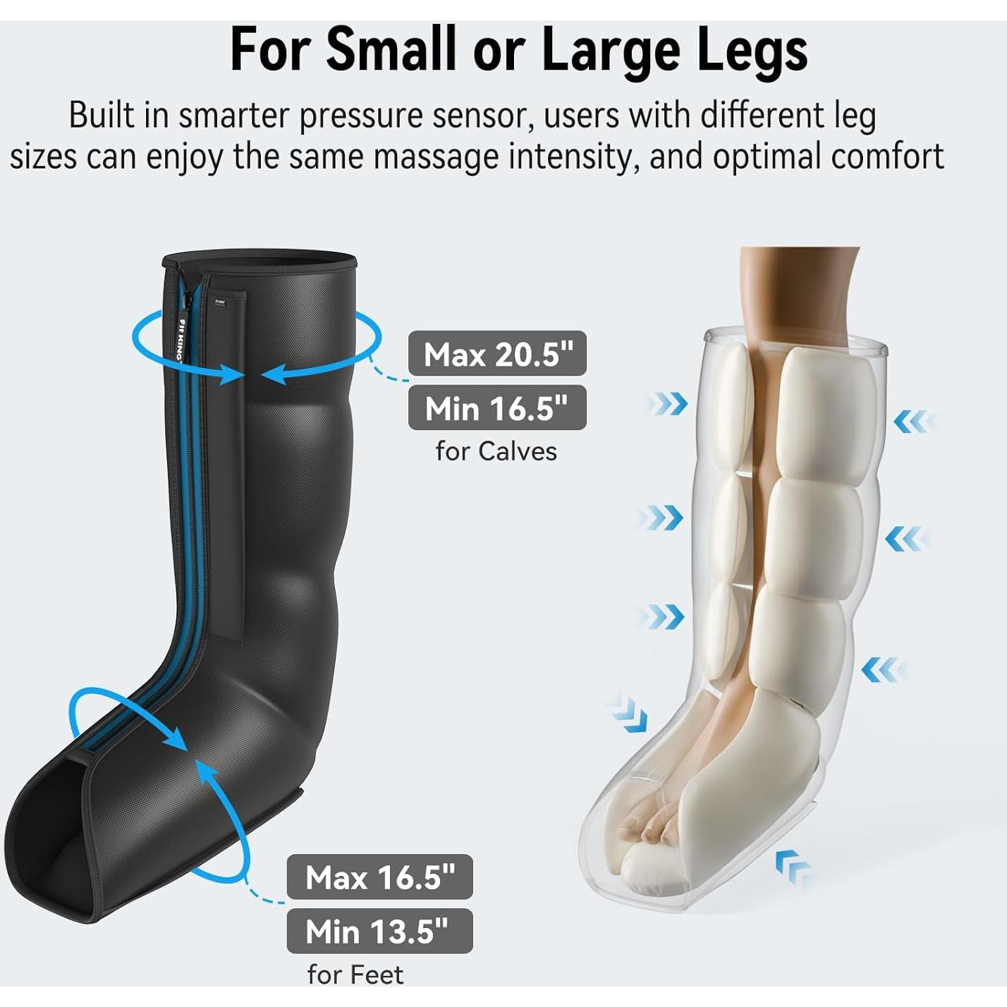 Masajeador de Piernas FIT KING FT-093A con Compresión de Aire