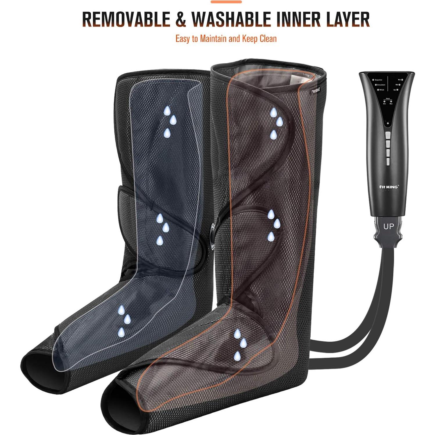 Masajeador de Piernas y Pies FIT KING FT-057A con Calor