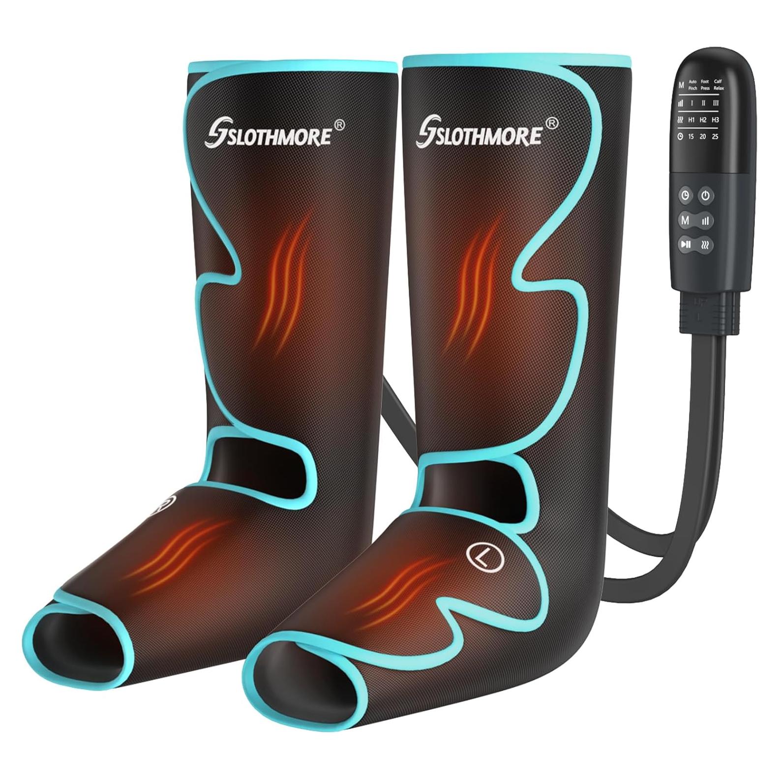 Masajeador de Piernas Slothmore con Calor y Compresión 6 Modos