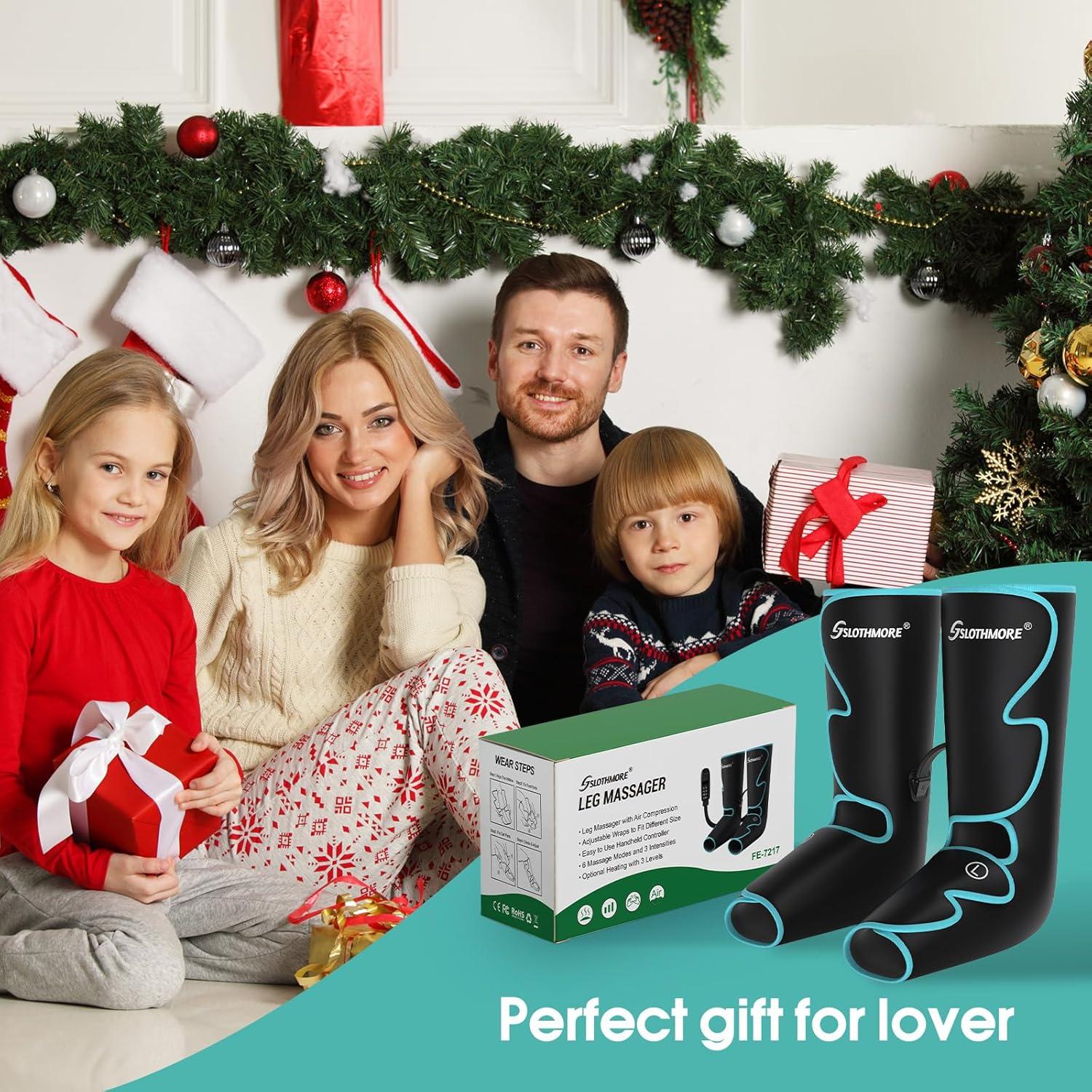 Masajeador de Piernas Slothmore con Calor y Compresión 6 Modos