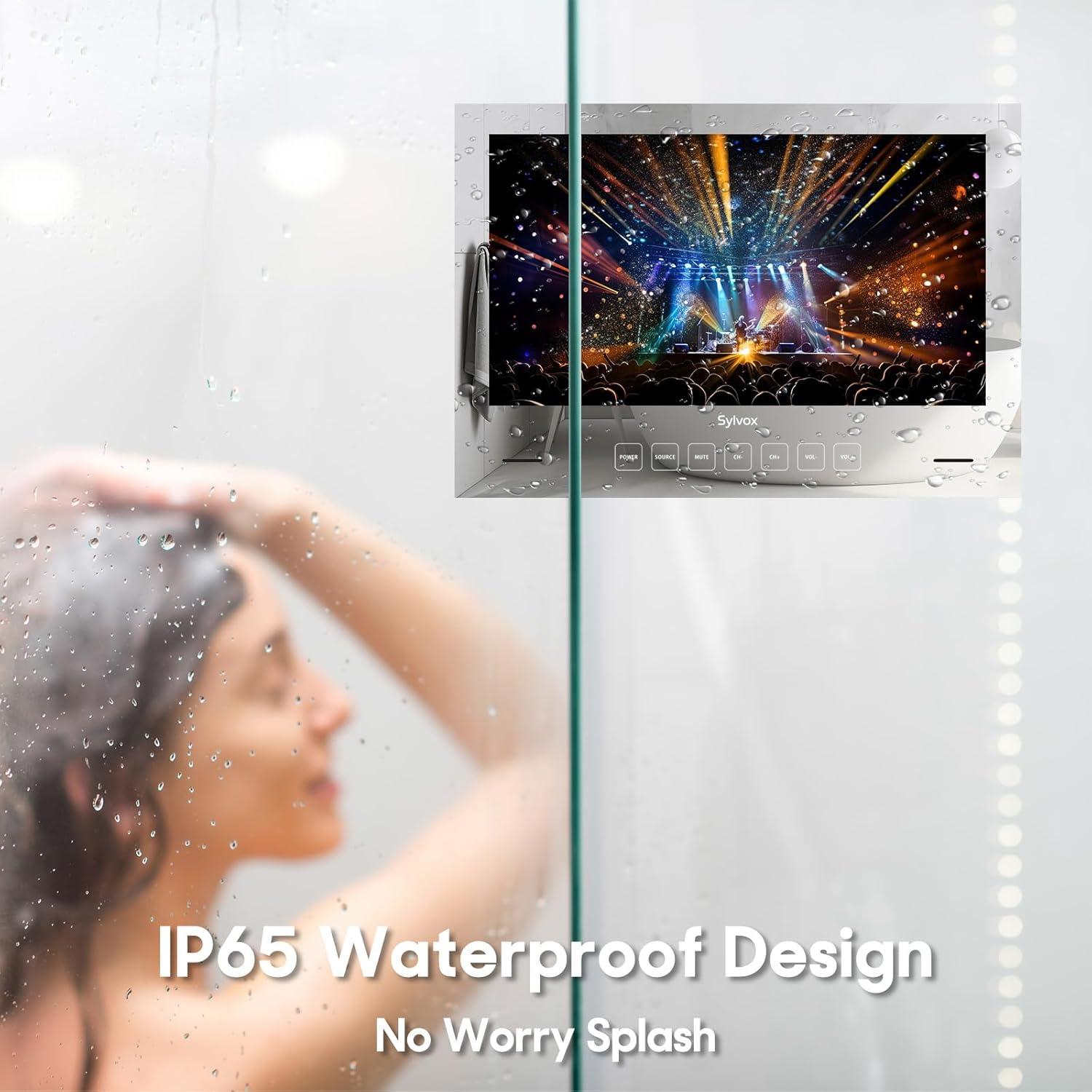 Televisor Espejo SYLVOX 24" 1080P Impermeable para Baño