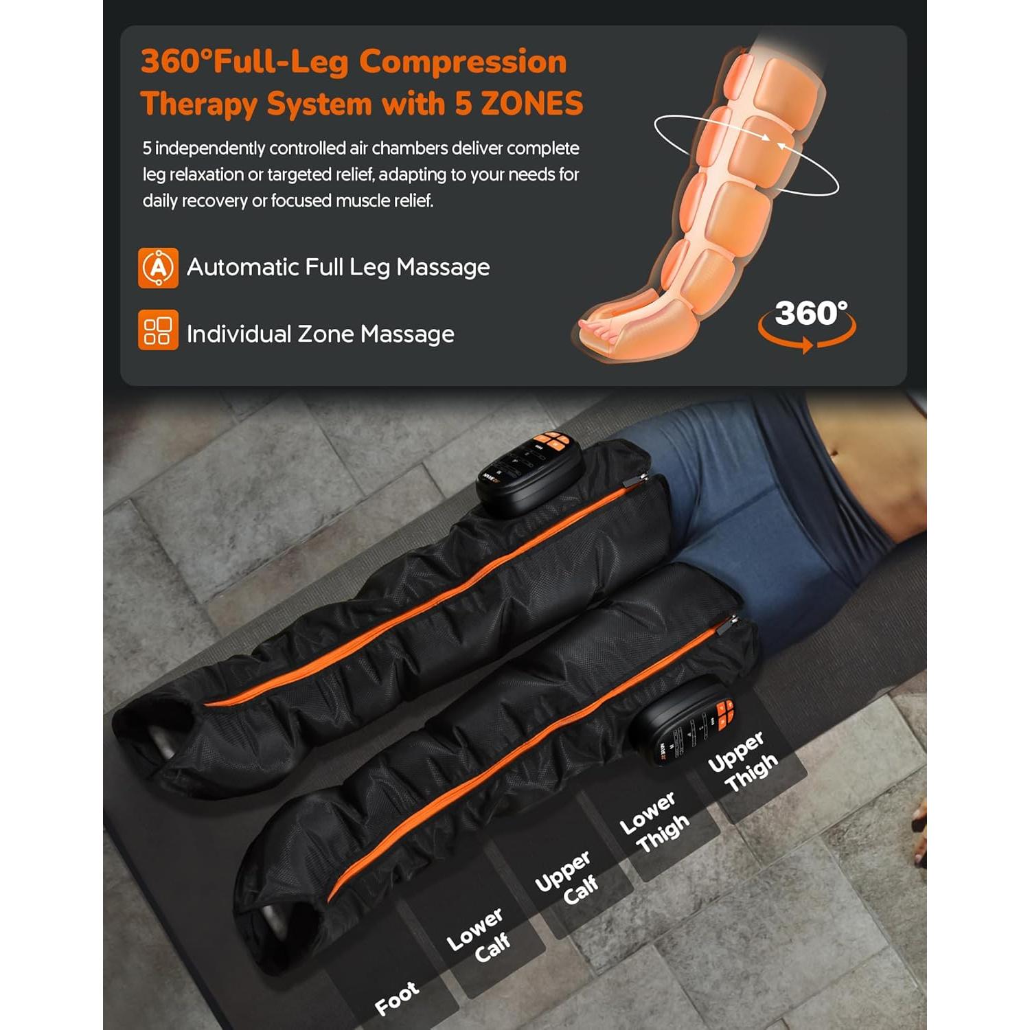 Botas de Compresión Profesional Xiamen Healthpal Medianas